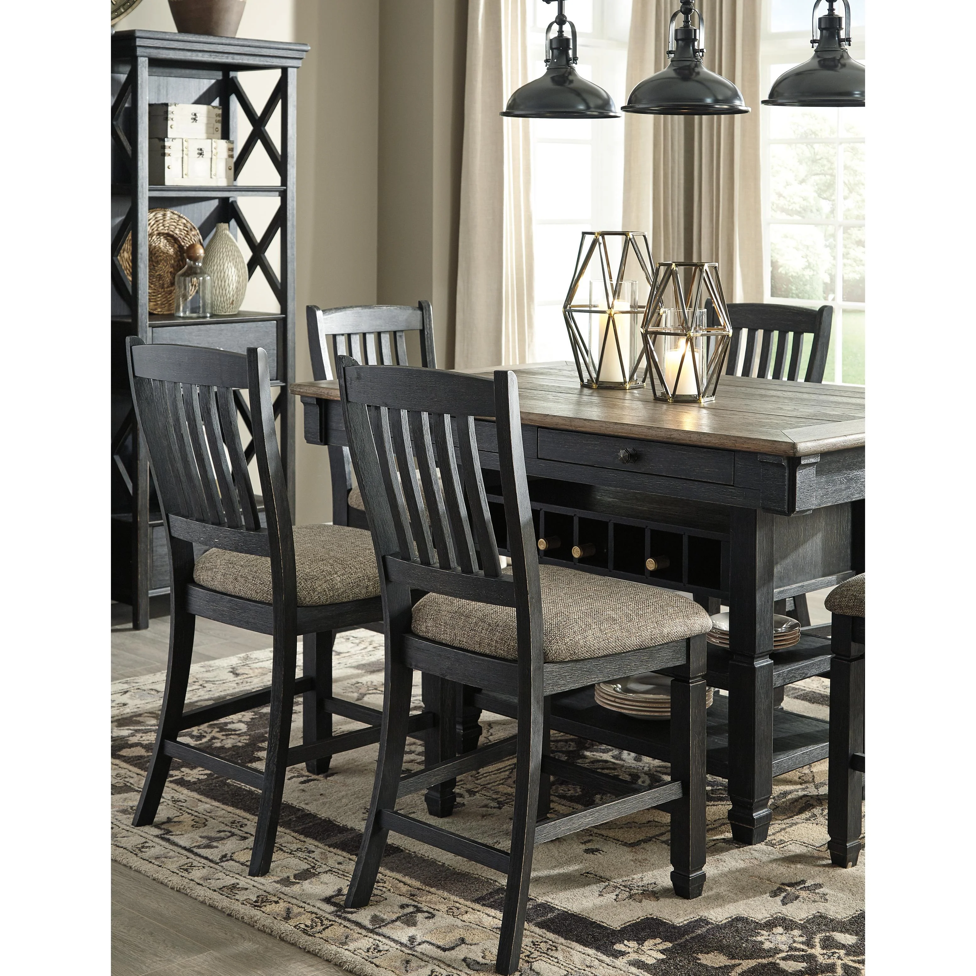 Signature Design by Ashley Tyler Creek Counter Height Stool D736-124 - Image 3