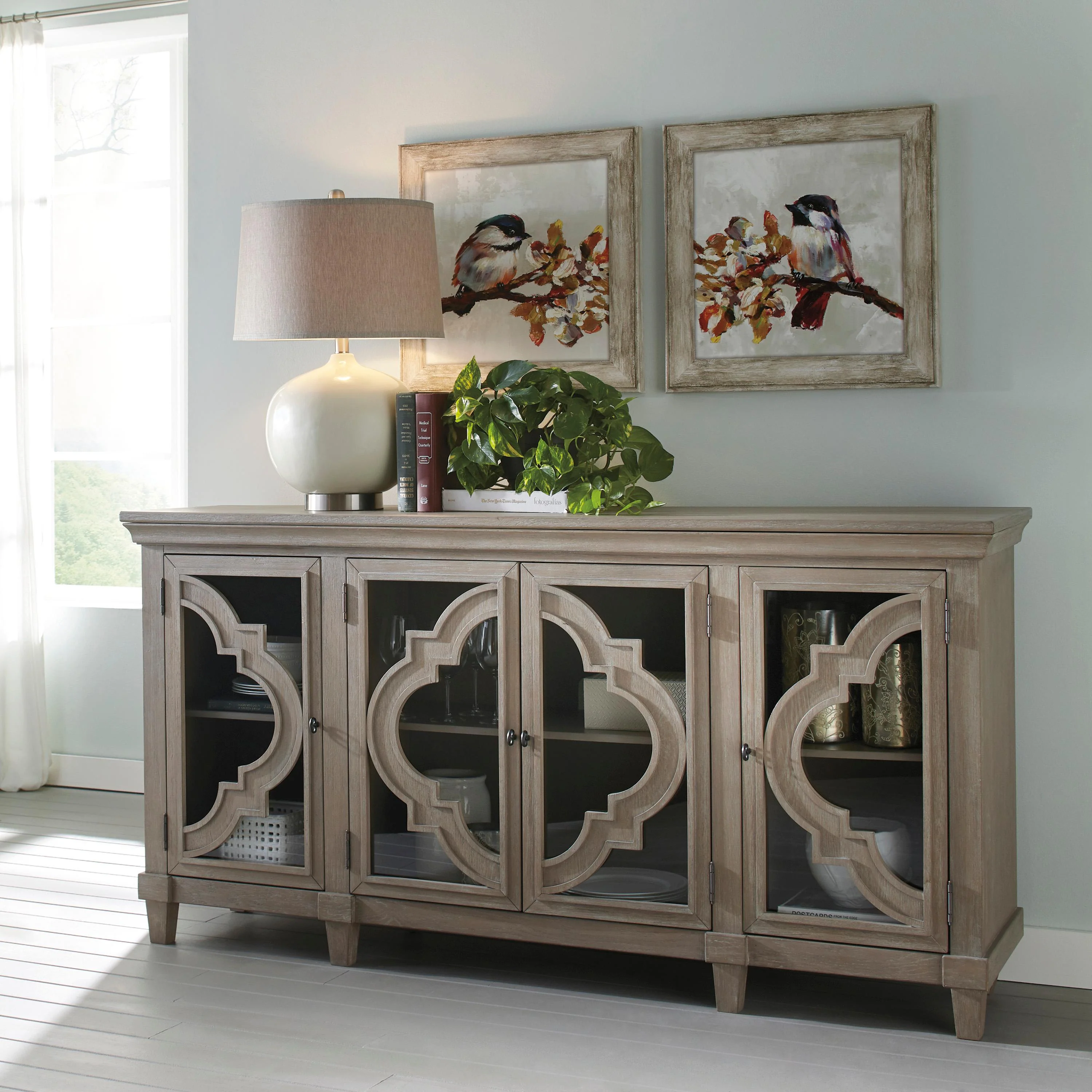 Signature Design by Ashley Fossil Ridge A4000037 Accent Cabinet - Image 2