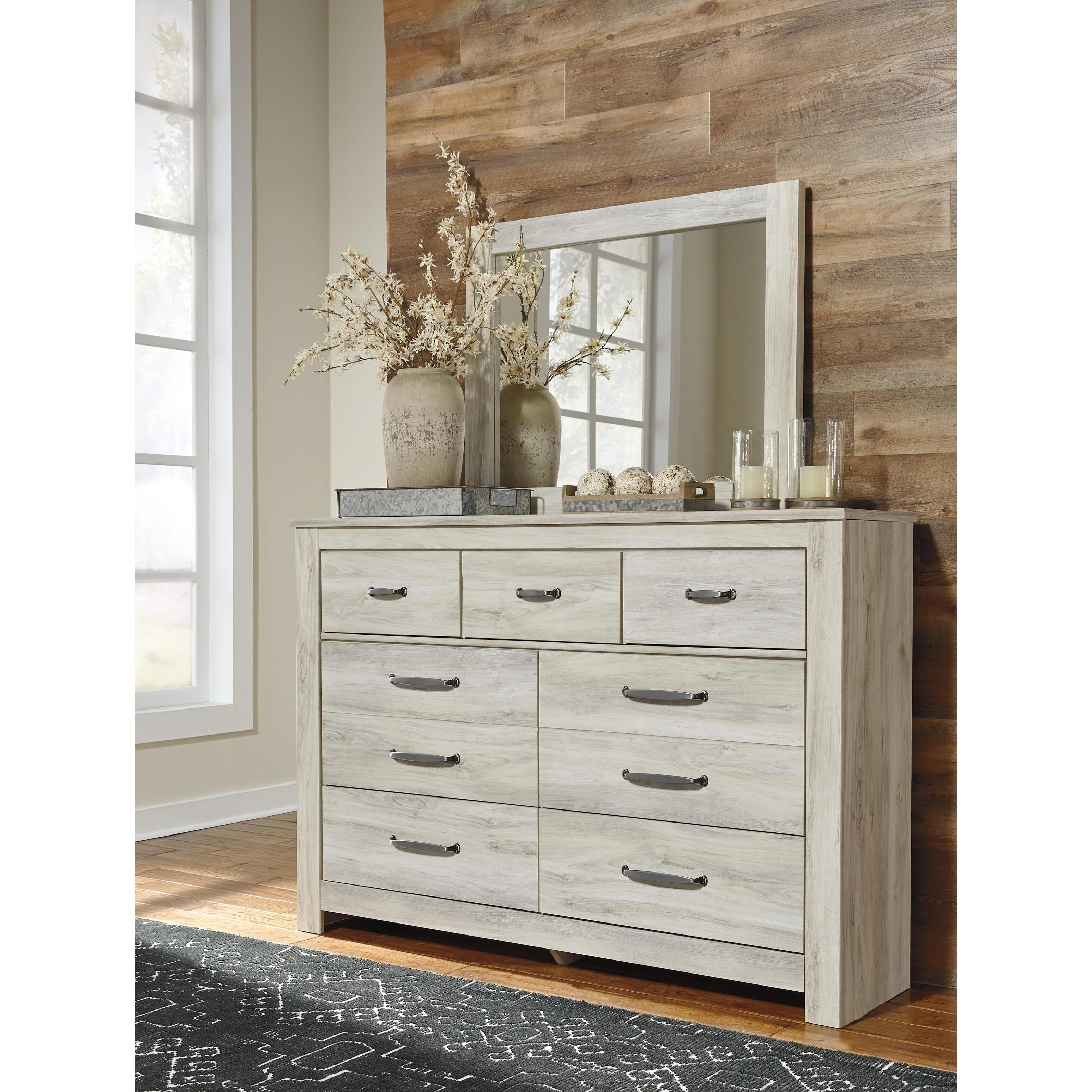 Signature Design by Ashley Bellaby Dresser Mirror B331-36 - Image 2