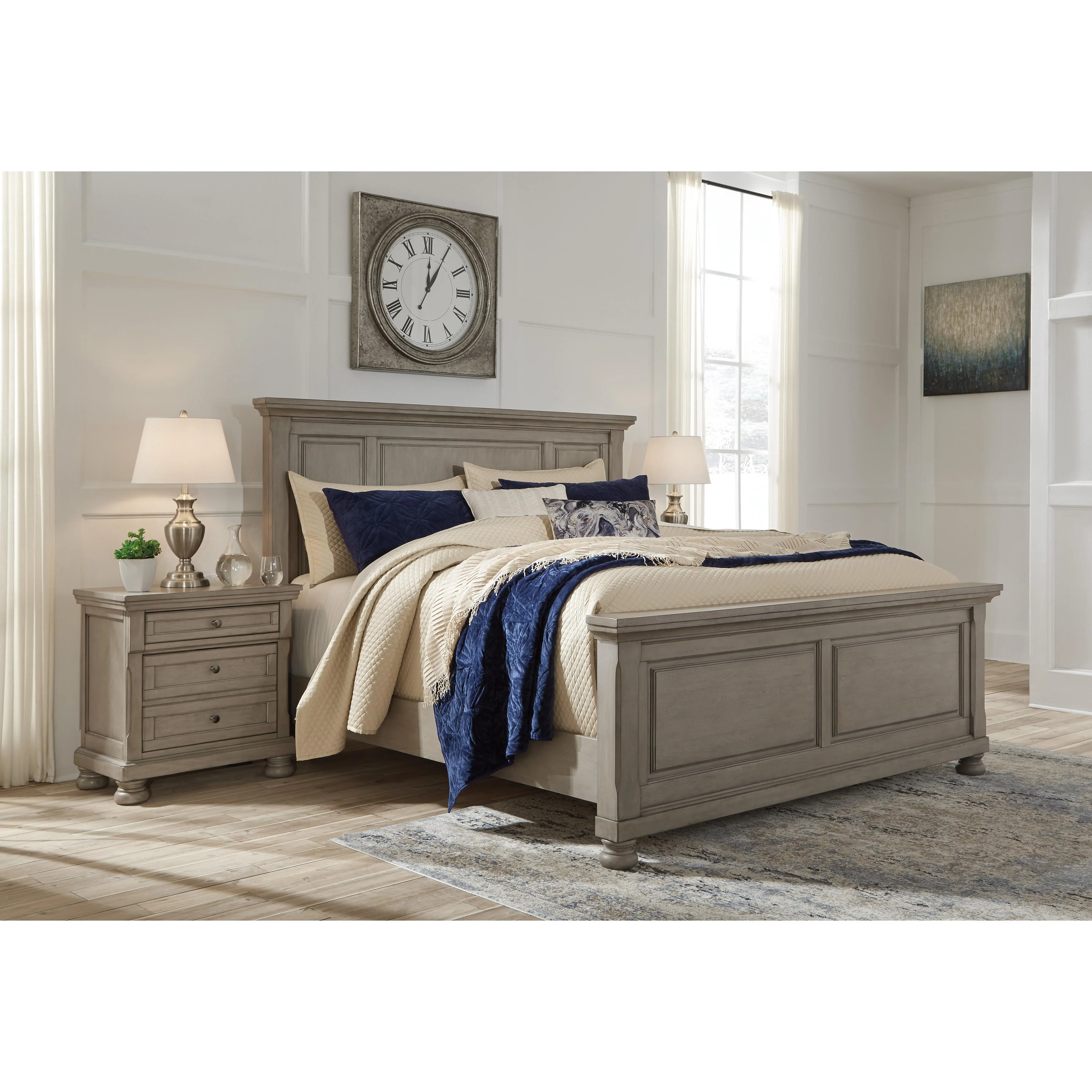 Signature Design by Ashley Lettner King Panel Bed B733-58/B733-56/B733-97 - Image 3