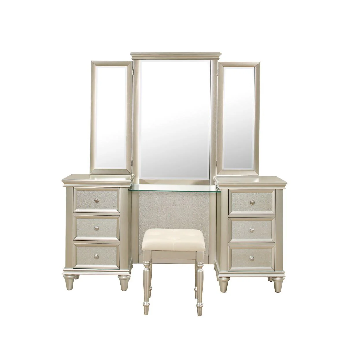 Homelegance Celandine 1928-14 Dressing Table Stool - Image 2