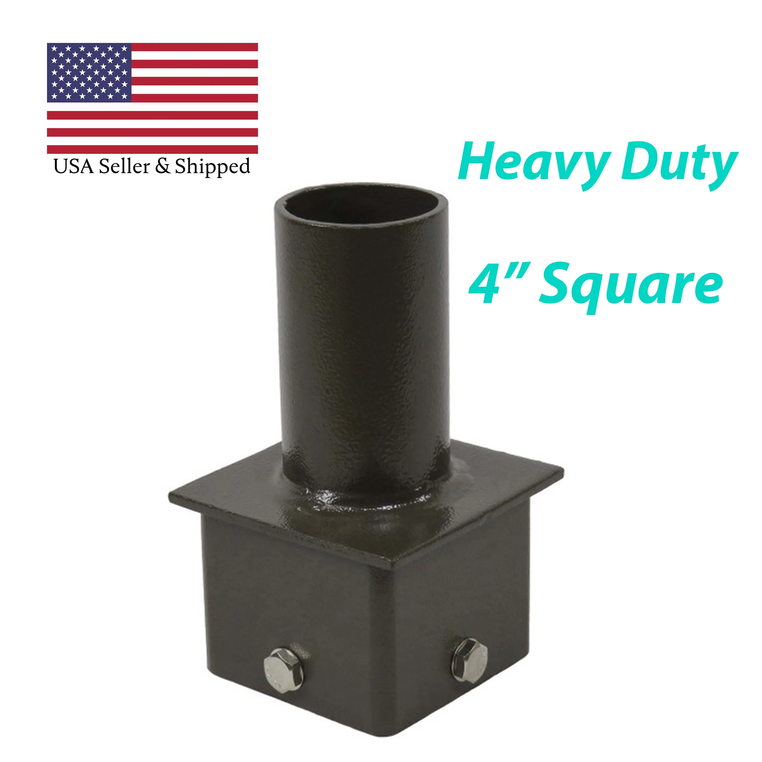 Tenon Adapter for 4 Inch Square Pole - Image 2
