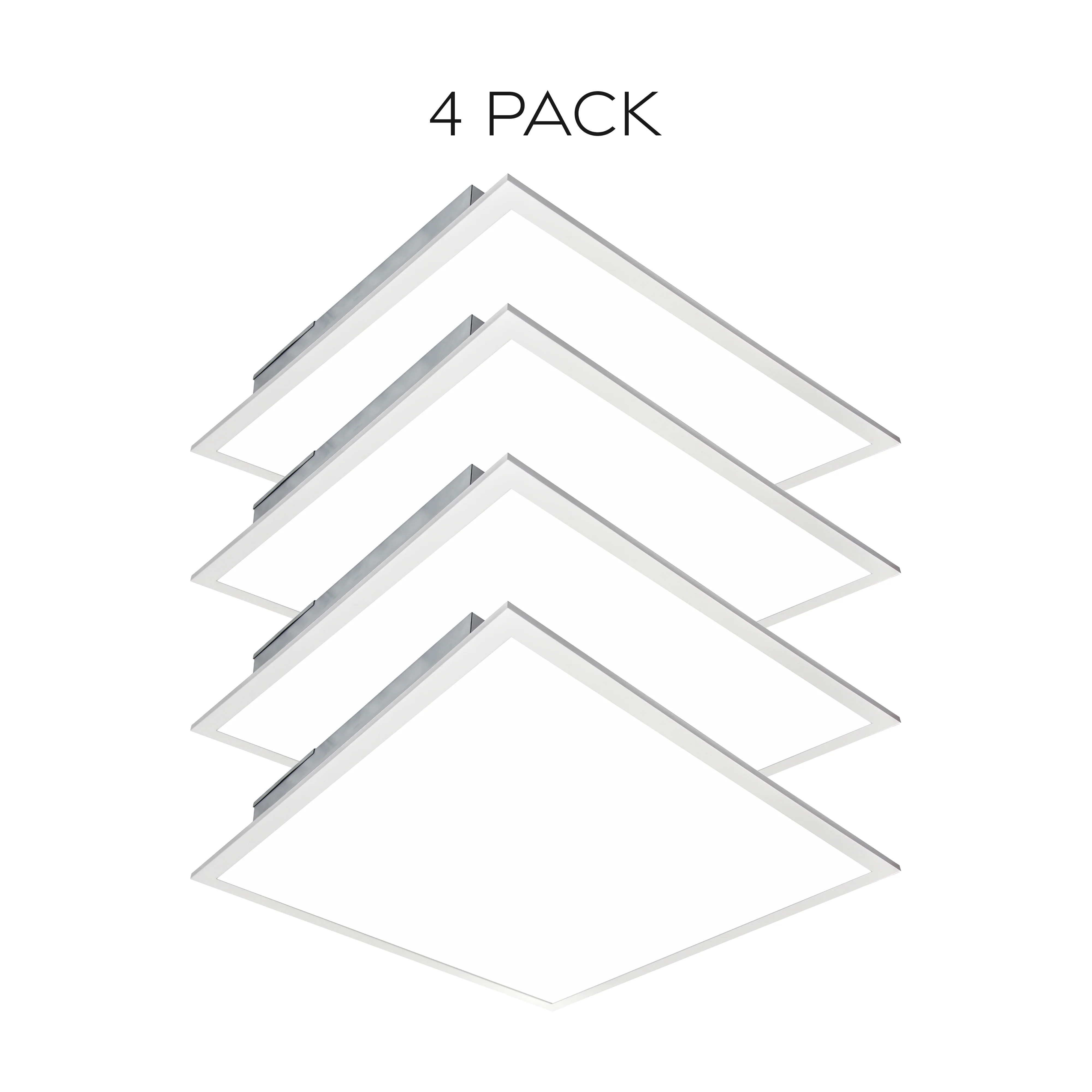 2×2 LED Backlit Panel Light 5CCT (35/40/50/57/65K) – Watt Selectable(40/30/20W) – V2 – ETL- 4 Pack #304