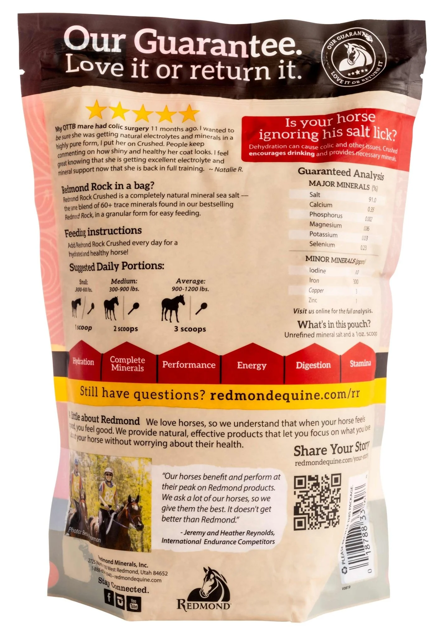 Redmond Rock Crushed Mineral Salt, 5 lbs - Image 2