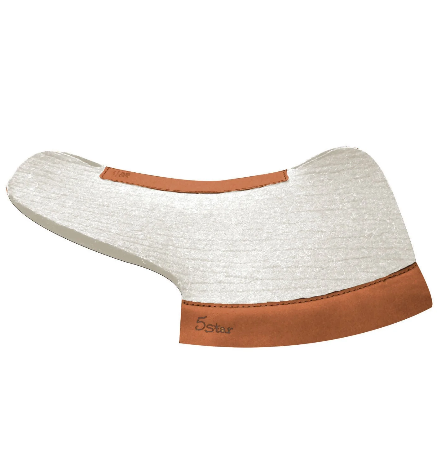 5 Star English Half Pad for Horses - Image 2