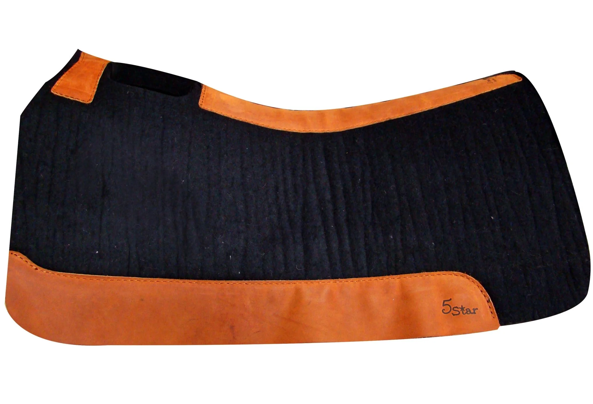 "The Roper" 5 Star Contoured Wool Saddle Pad for Horses - Image 2