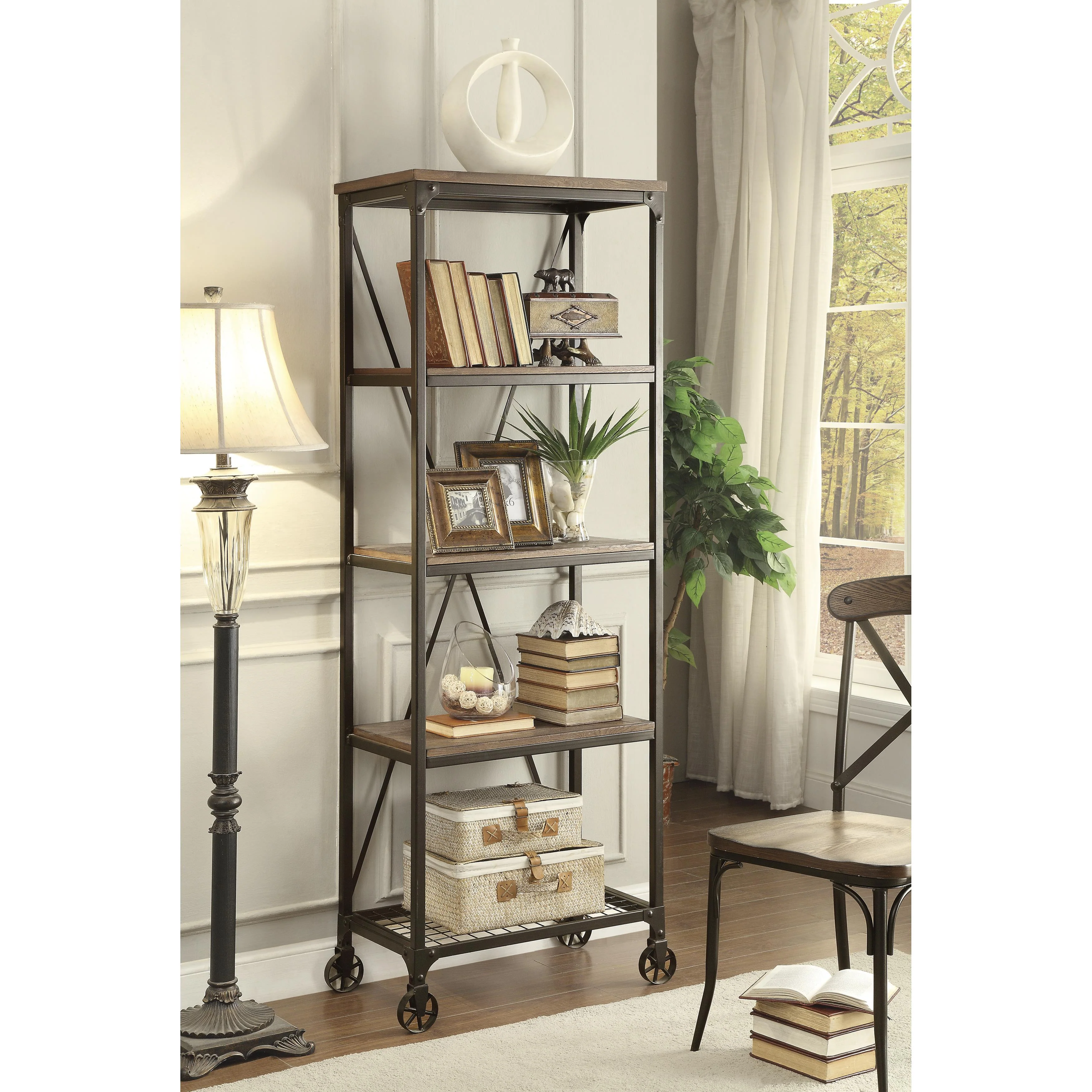 Homelegance Bookcases 5+ Shelves 5099-16 - Image 2