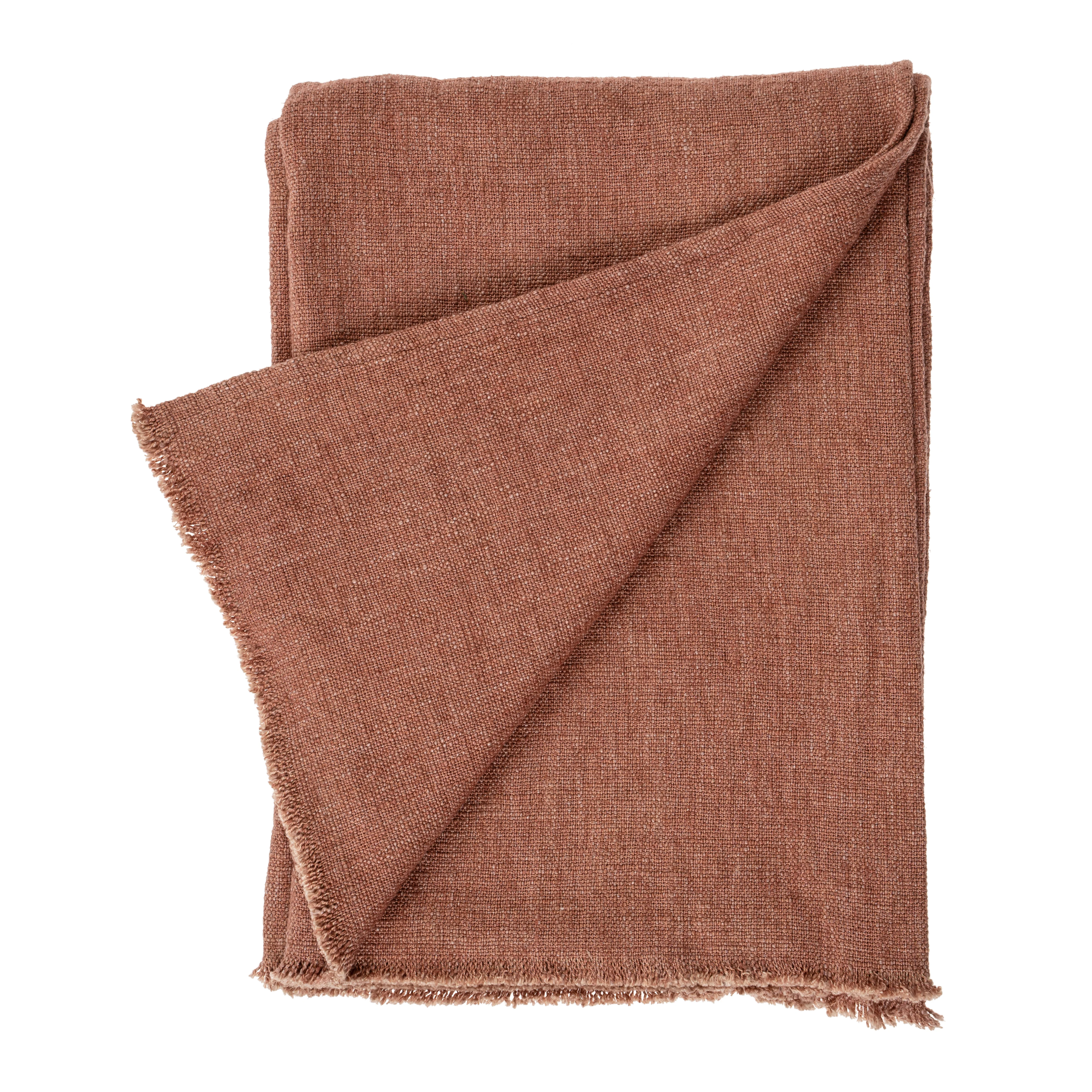 Selena Linen End of Bed Blanket | Overstock - Image 2