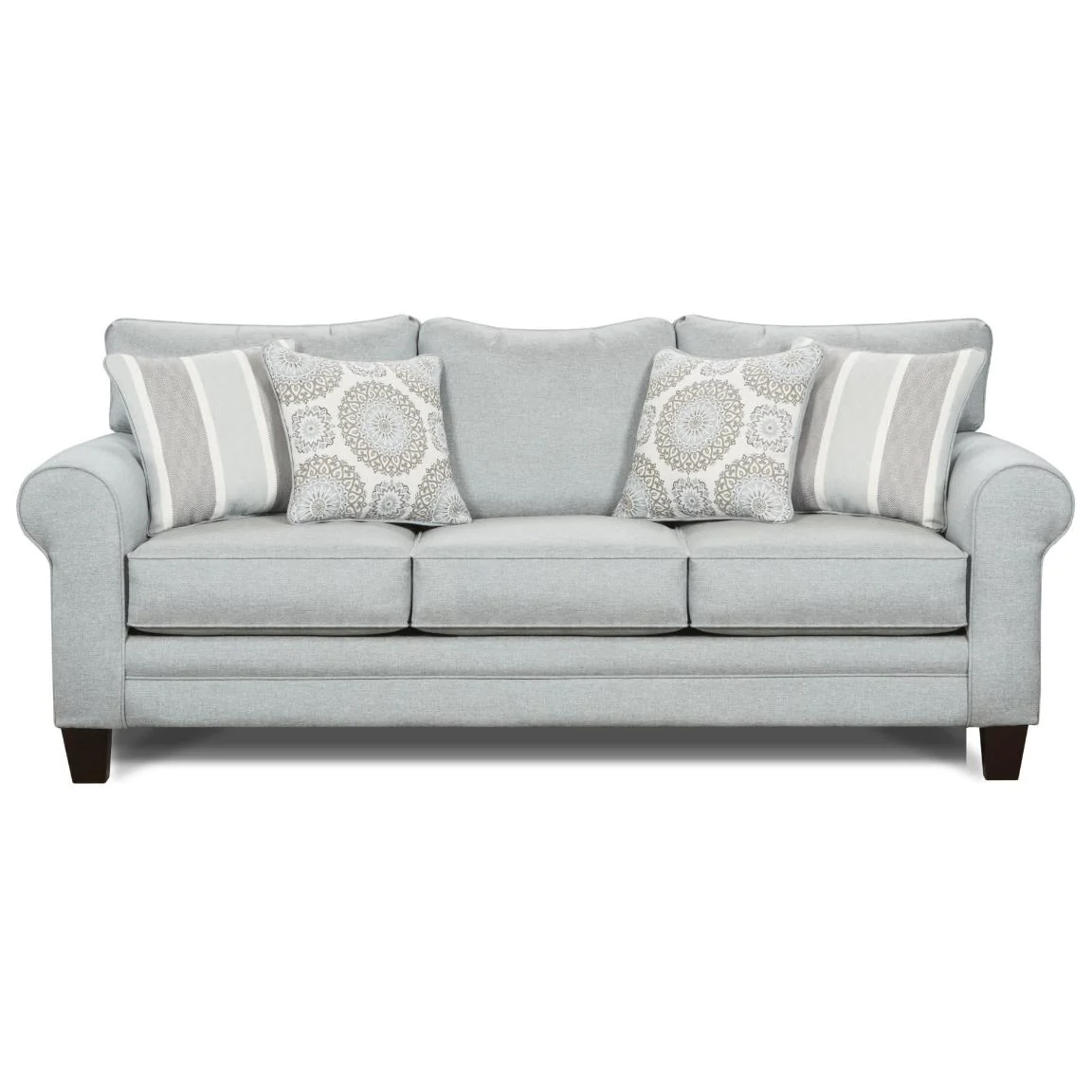Fusion Furniture Fabric Sofabed 1144GRANDE MIST - Image 1