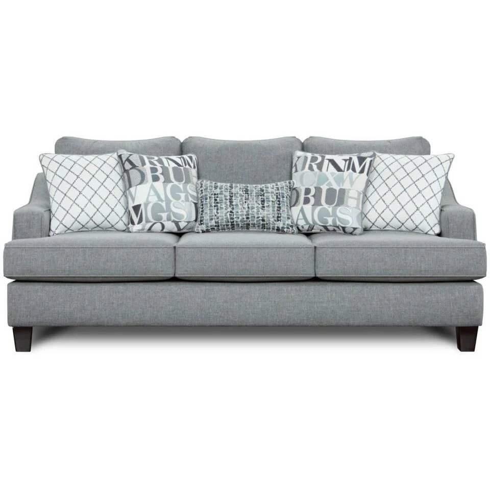 Fusion Furniture Stationary Fabric Sofa 2330-KP MACARENA CADET - Image 1