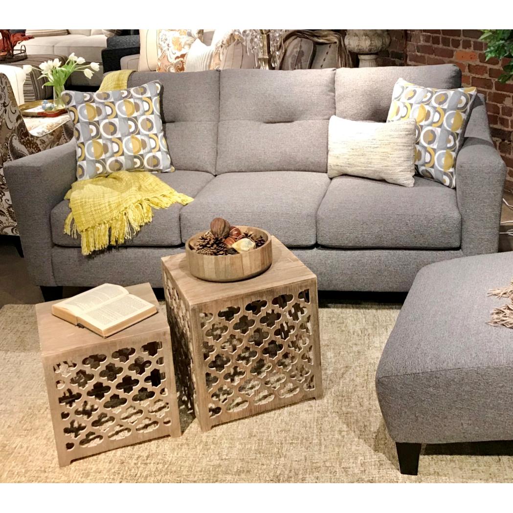 Fusion Furniture Stationary Fabric Sofa 8210-KP DILLIST MICA - Image 2
