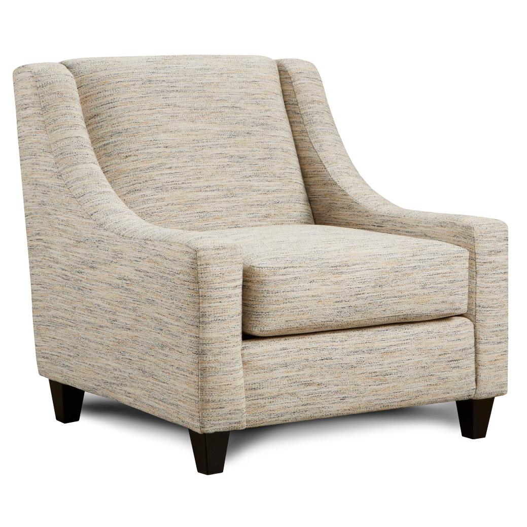 Fusion Furniture Stationary Fabric Accent Chair 552 BRYANT SAHARA - Image 1