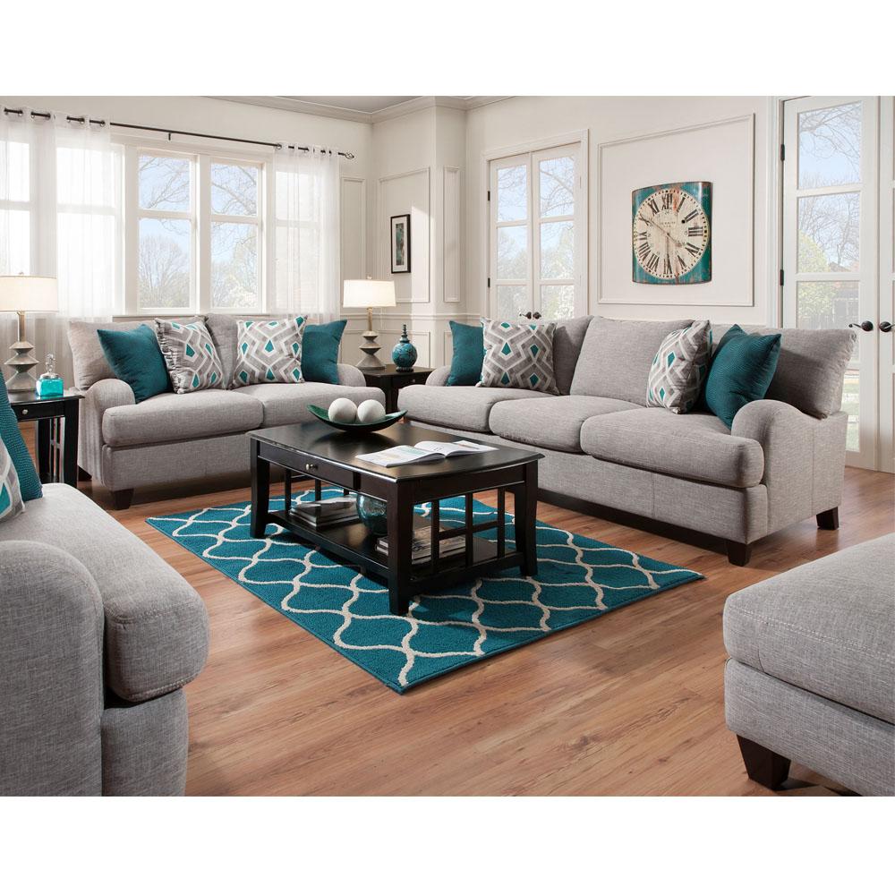 Franklin Paradigm Stationary Fabric Sofa 89240 3521-05 - Image 3
