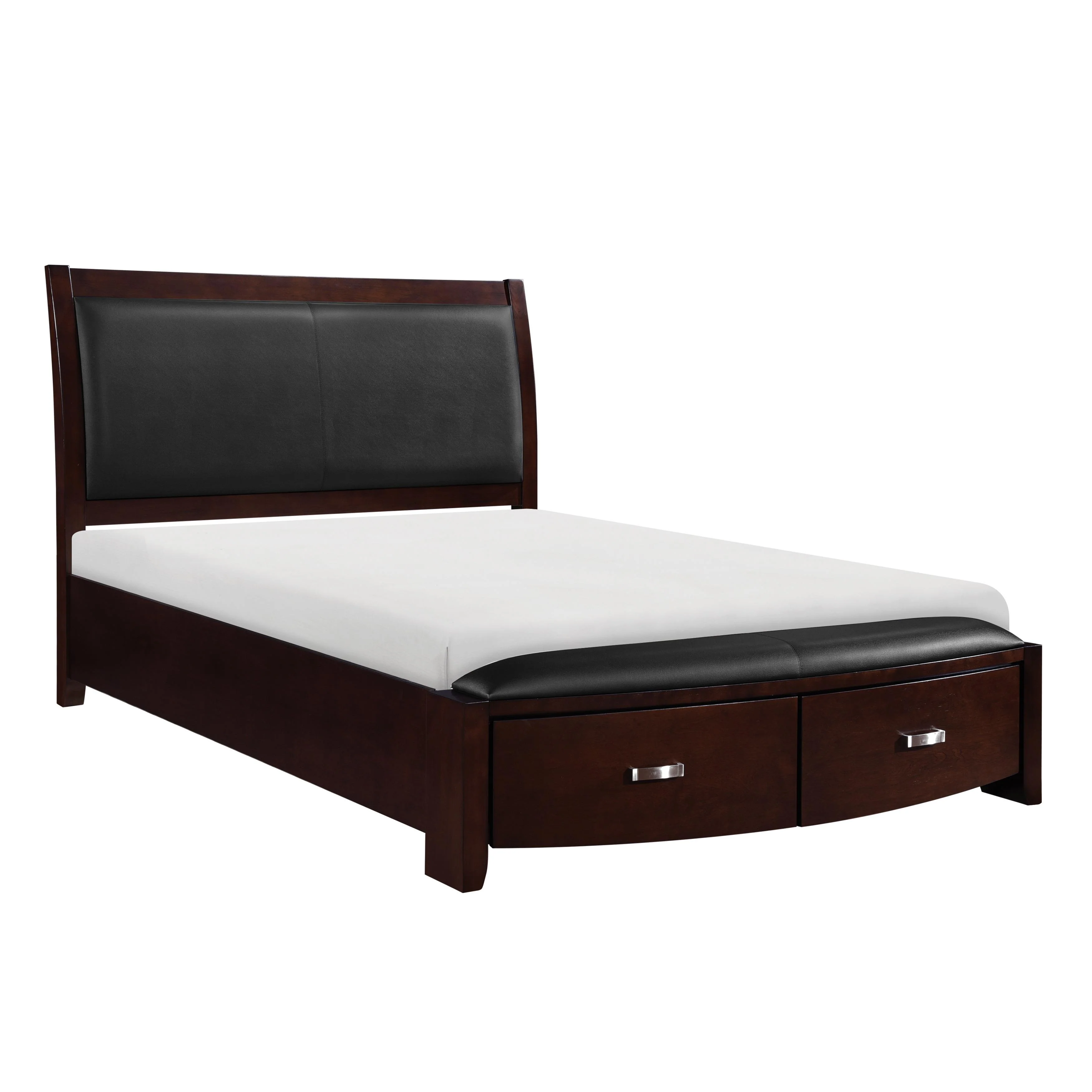 Homelegance Lyric California King Upholstered Sleigh Bed with Storage 1737KNC-1CK* - Image 2