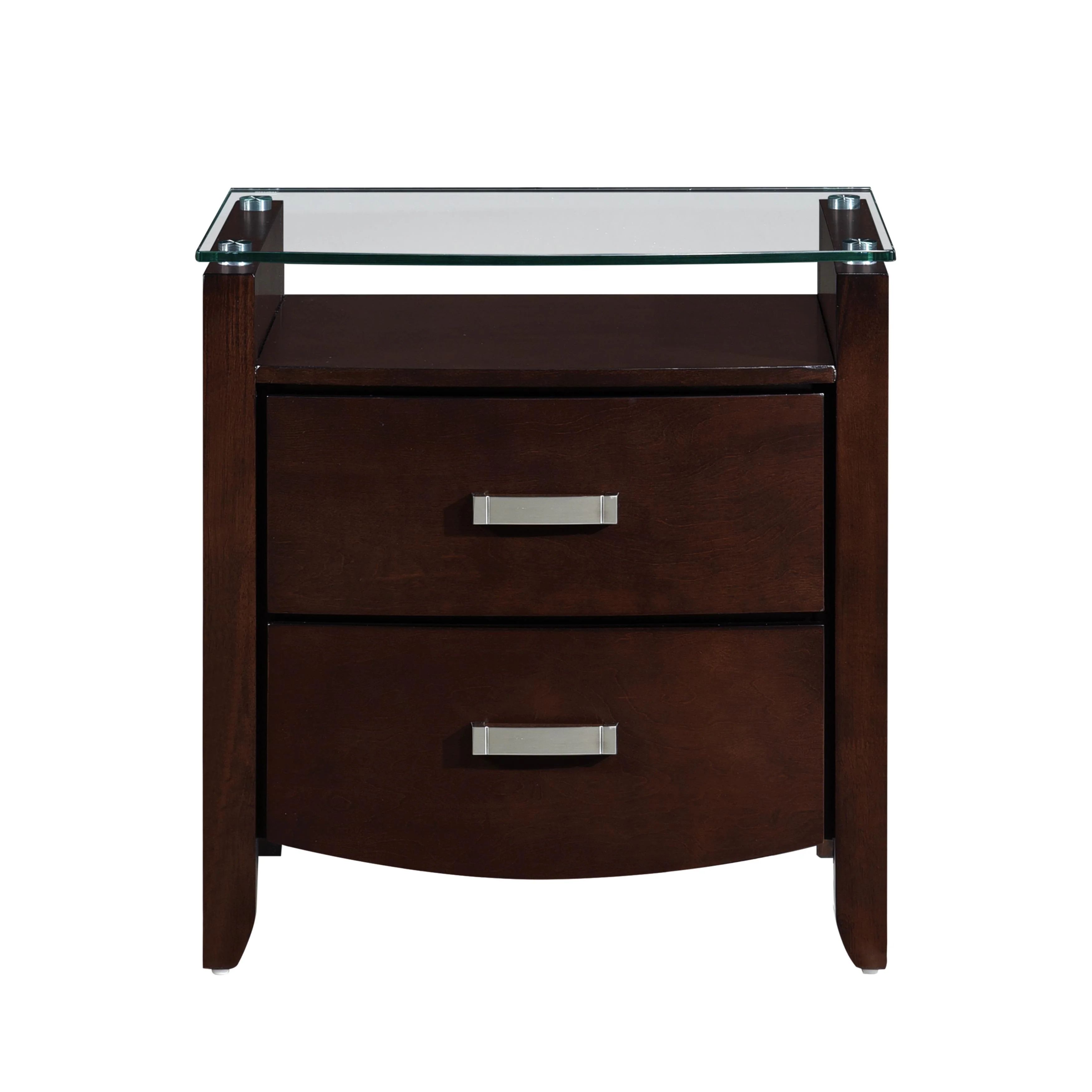 Homelegance Lyric 2-Drawer Nightstand 1737NC-4 - Image 1
