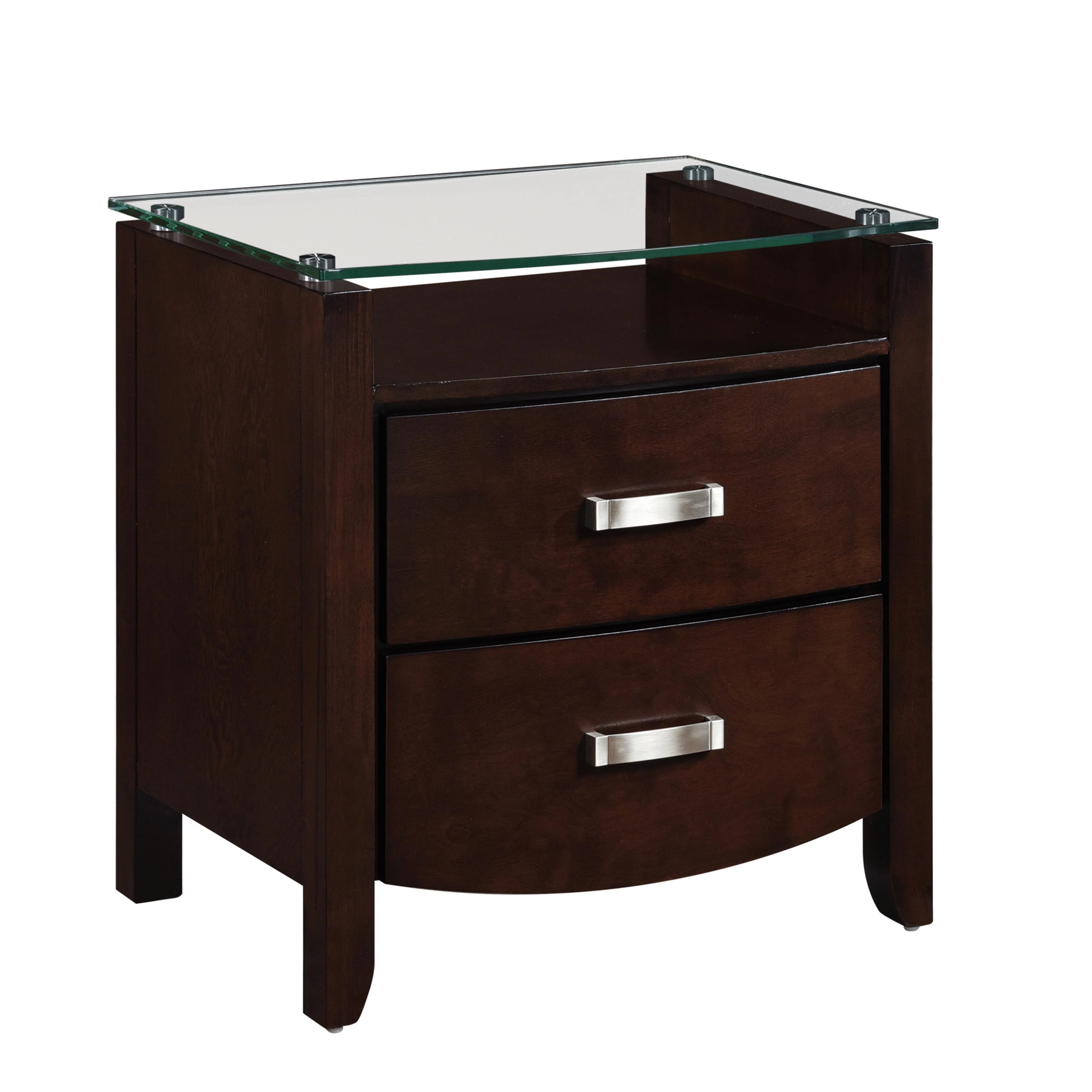Homelegance Lyric 2-Drawer Nightstand 1737NC-4 - Image 2