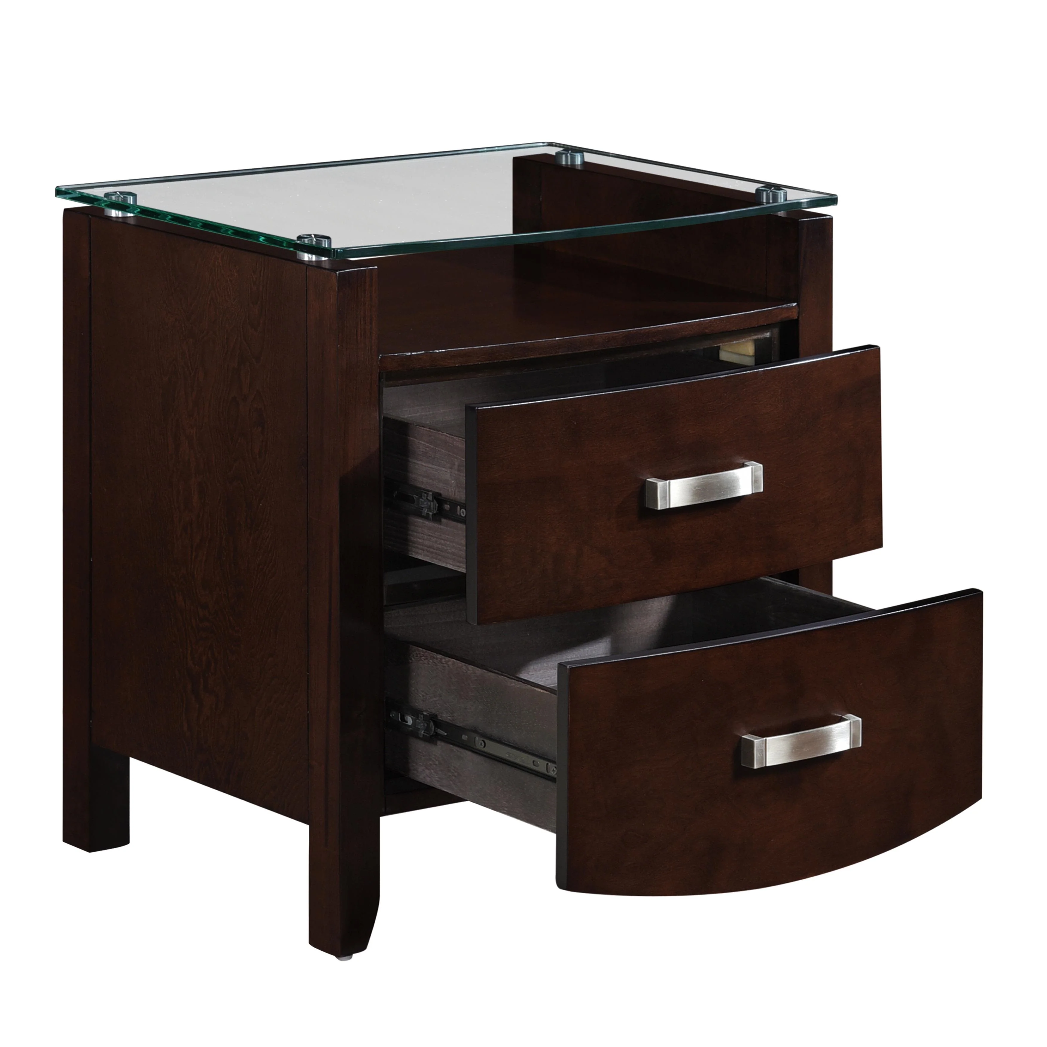 Homelegance Lyric 2-Drawer Nightstand 1737NC-4 - Image 3