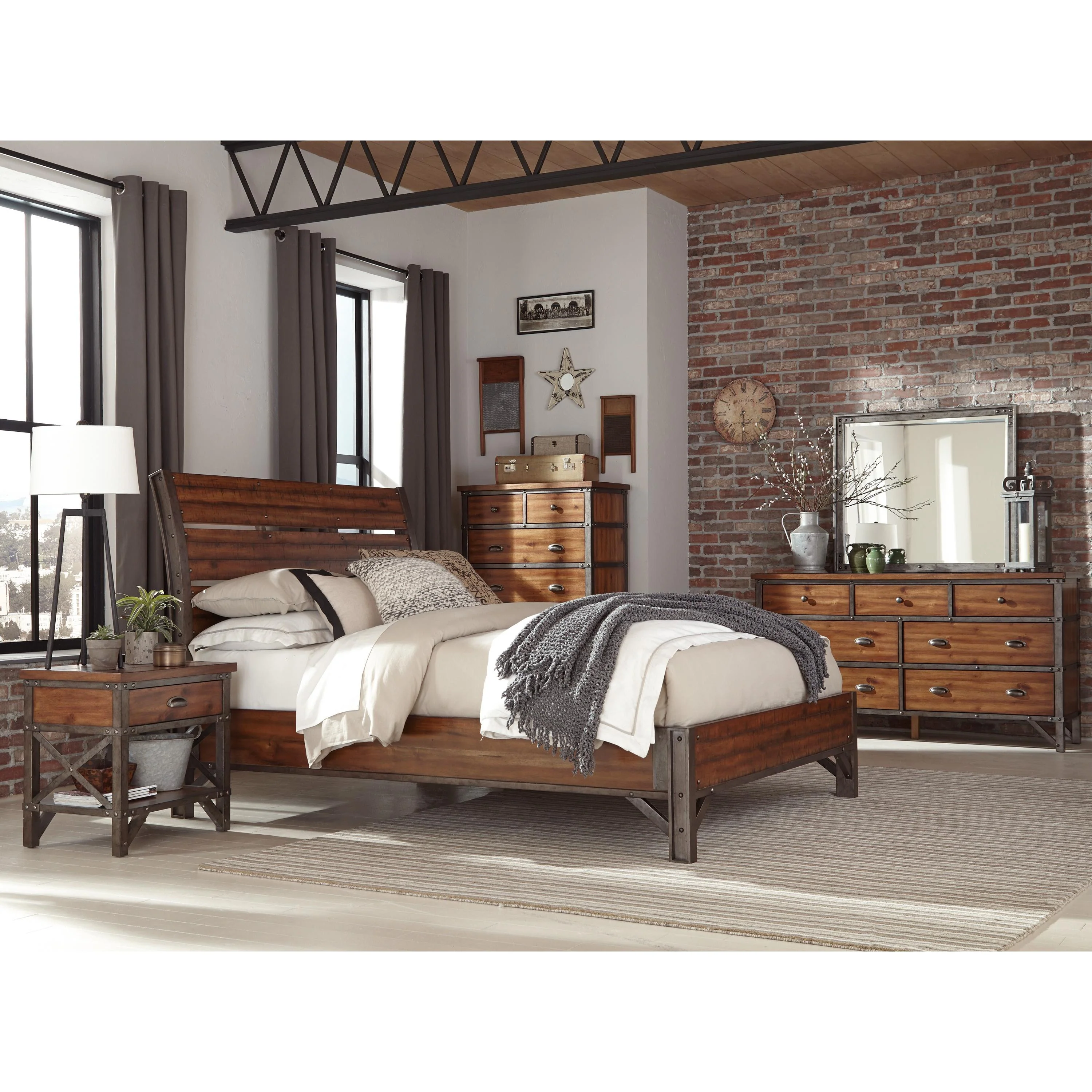 Homelegance Holverson Queen Platform Bed 1715-1* - Image 3