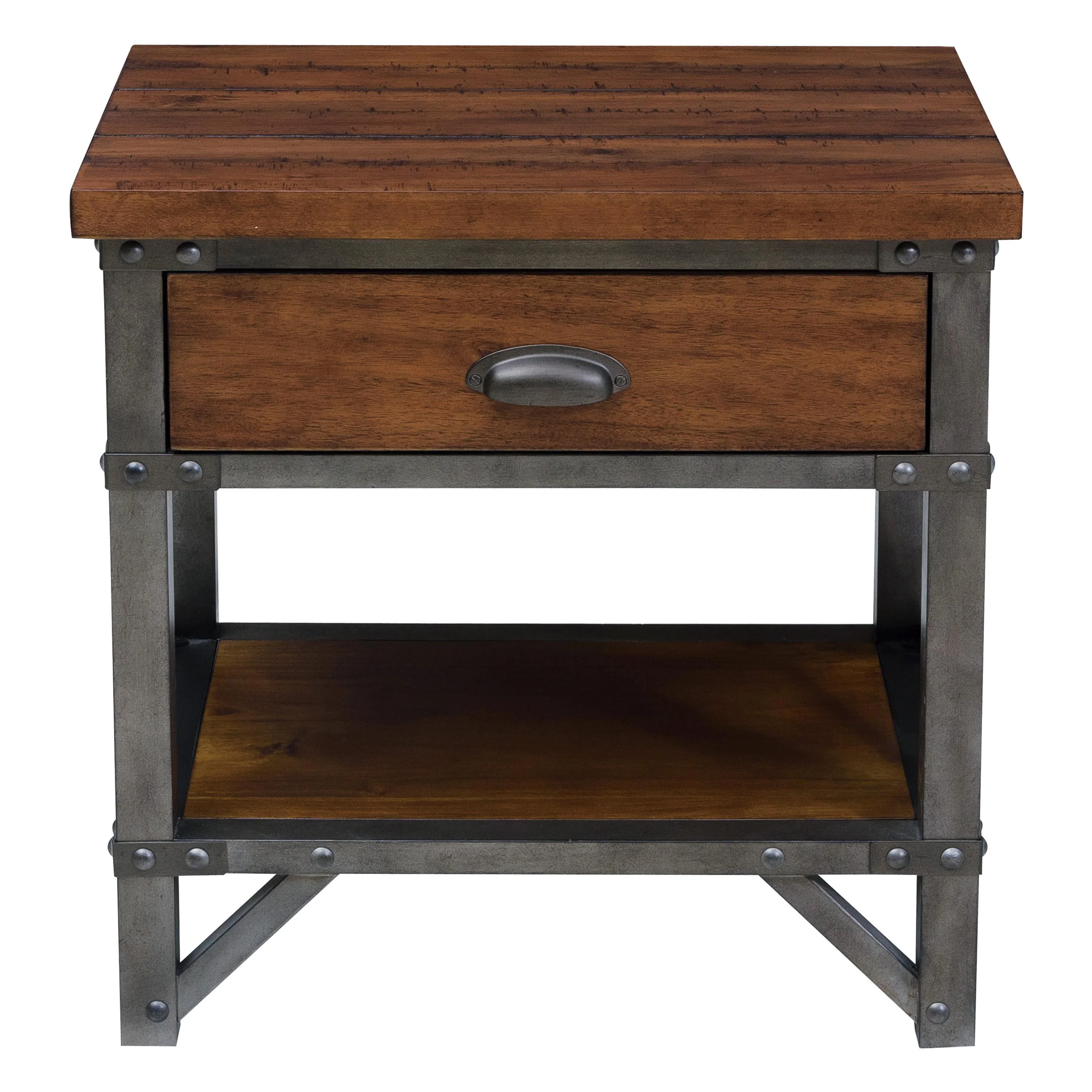 Homelegance Holverson 1-Drawer Nightstand 1715-4 - Image 1