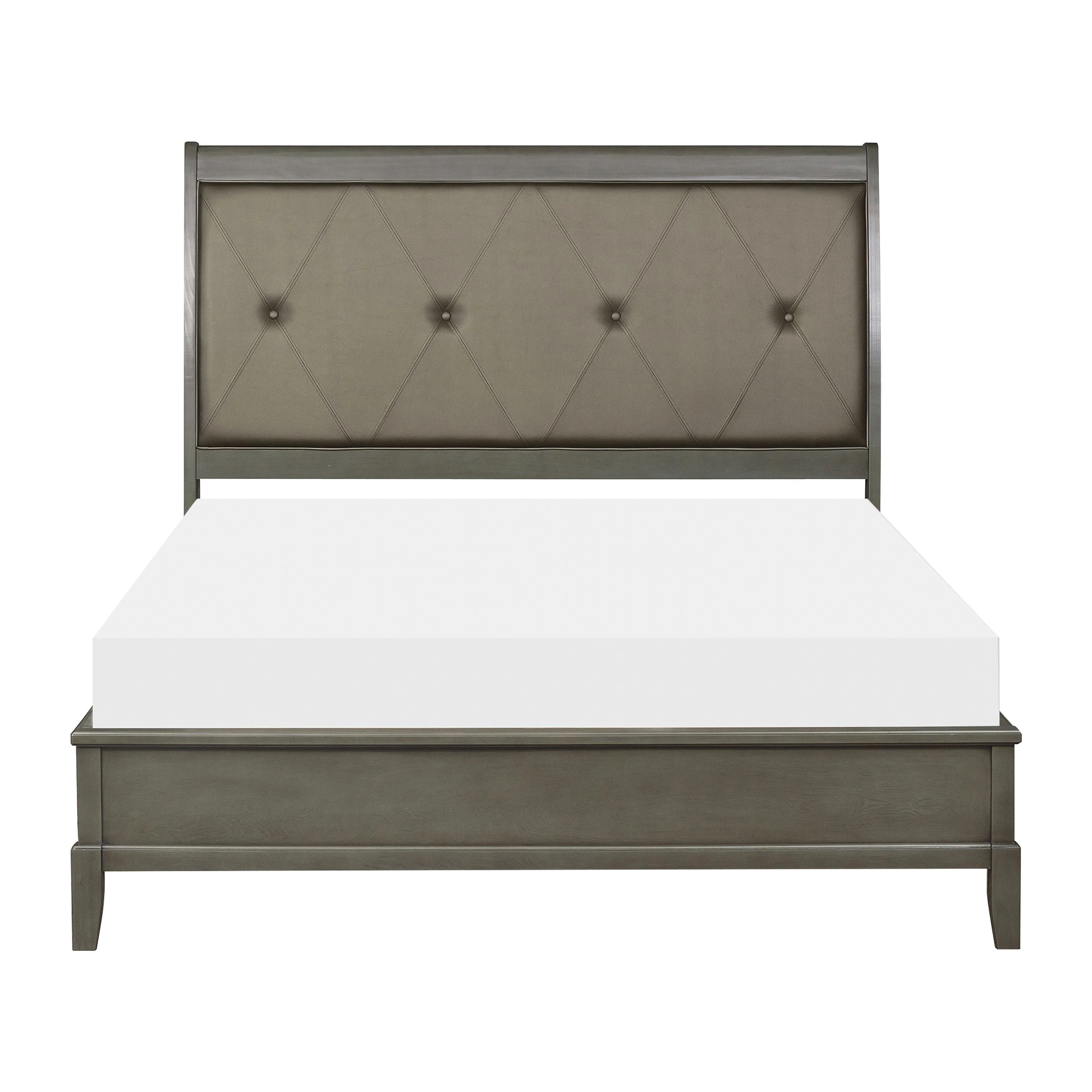 Homelegance Cotterill 1730KGY-1EK* Eastern King Bed - Image 1