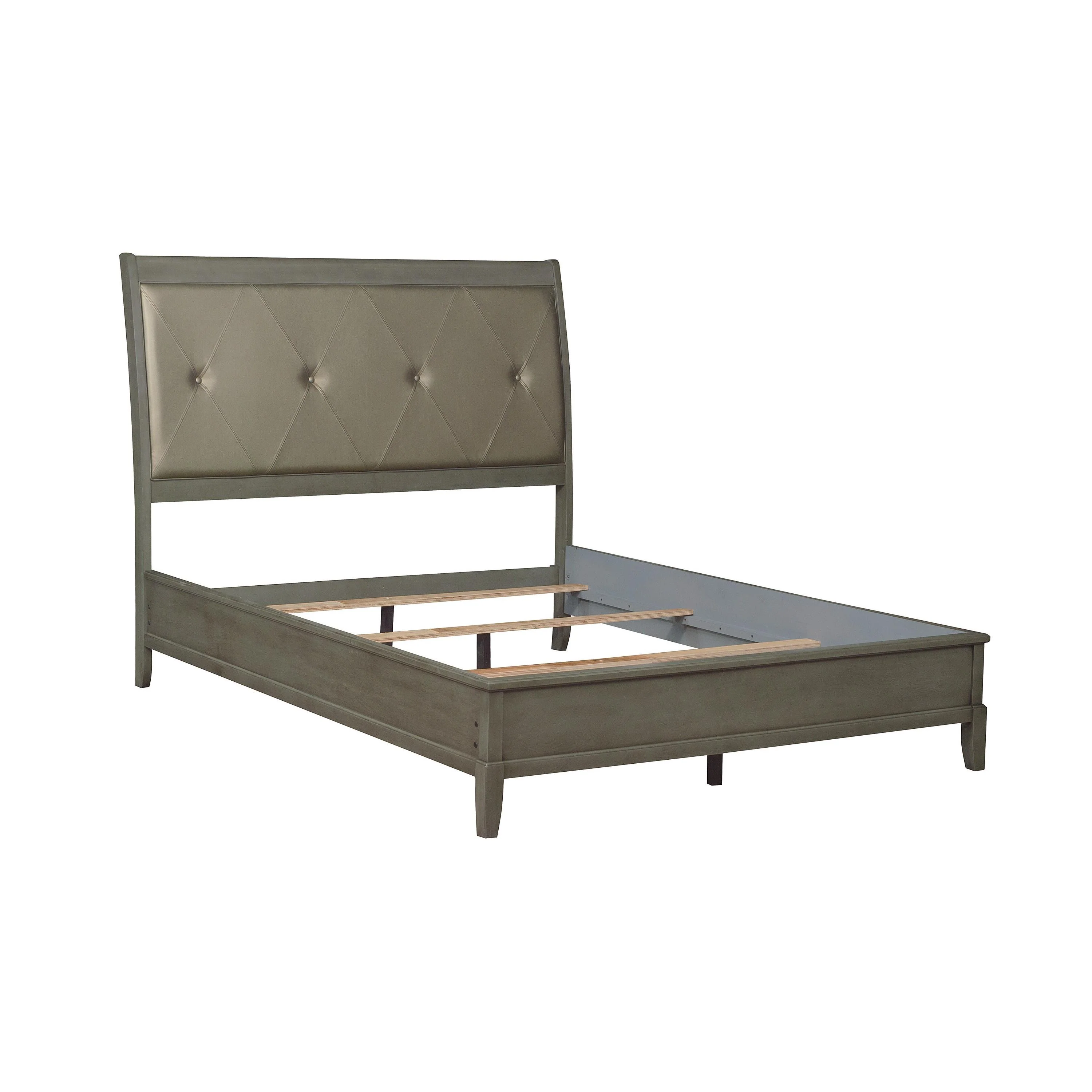 Homelegance Cotterill 1730KGY-1EK* Eastern King Bed - Image 3