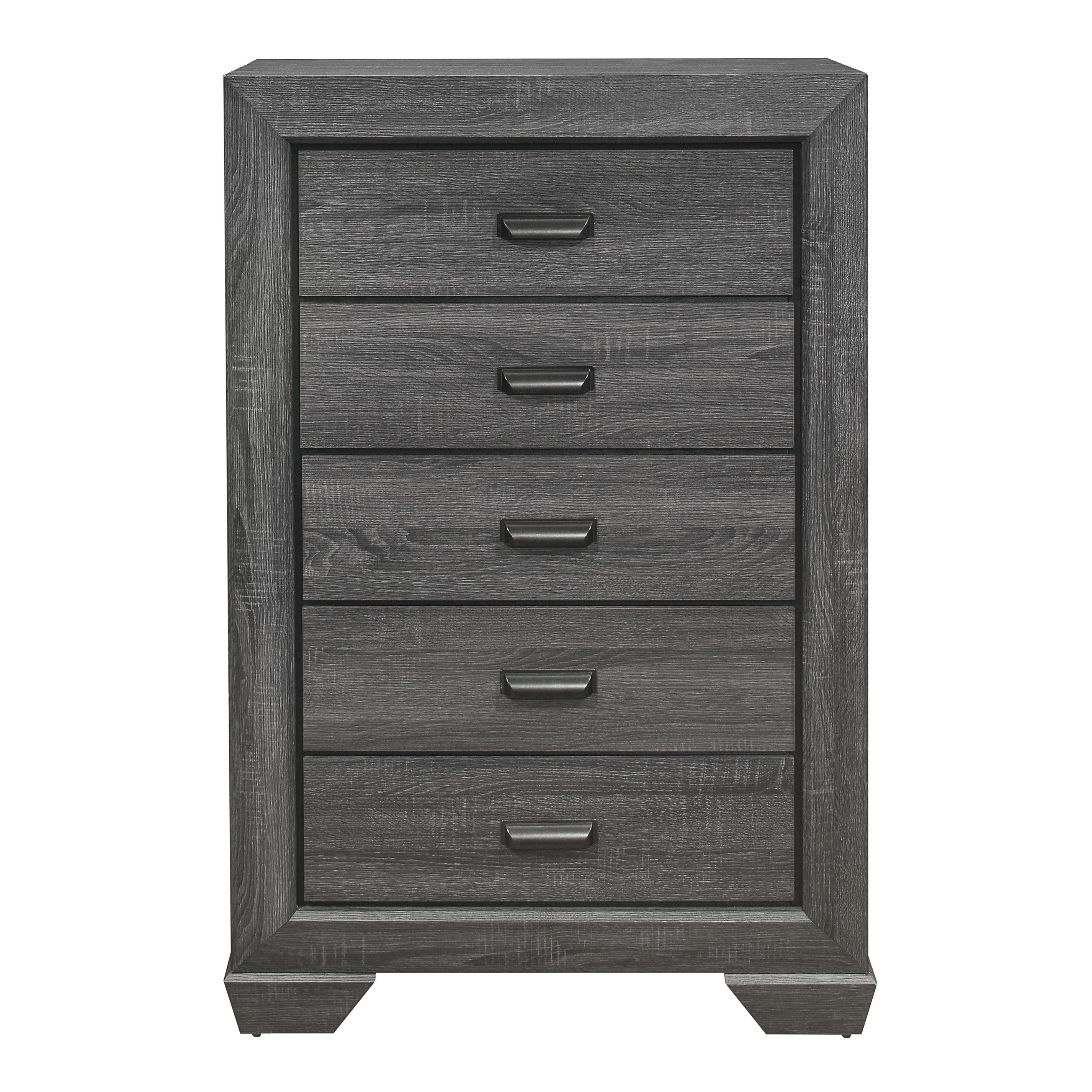 Homelegance Beechnut 5-Drawer Chest 1904GY-9 - Image 1