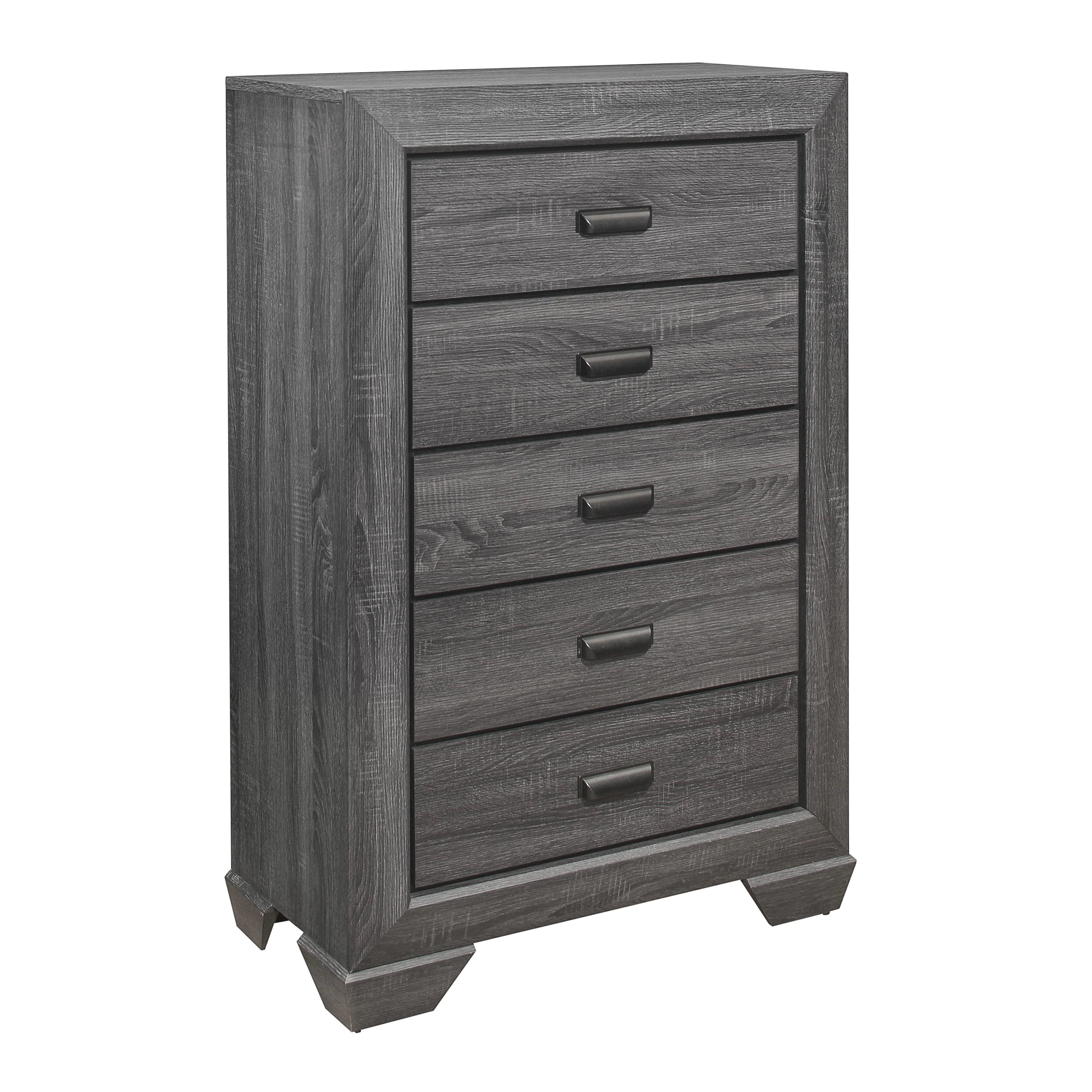 Homelegance Beechnut 5-Drawer Chest 1904GY-9 - Image 2