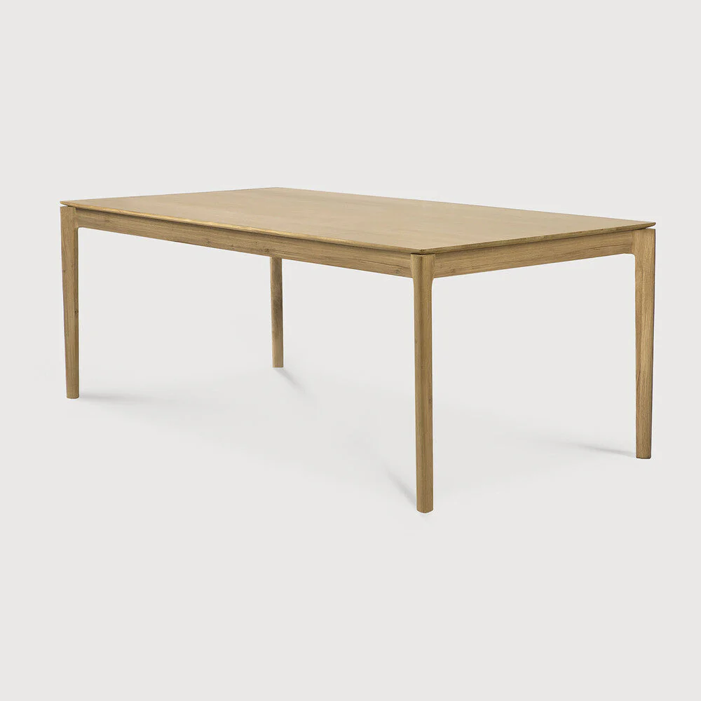 Bok Dining Table | Varnished Oak | Rectangular | 71" X 35" - Image 2