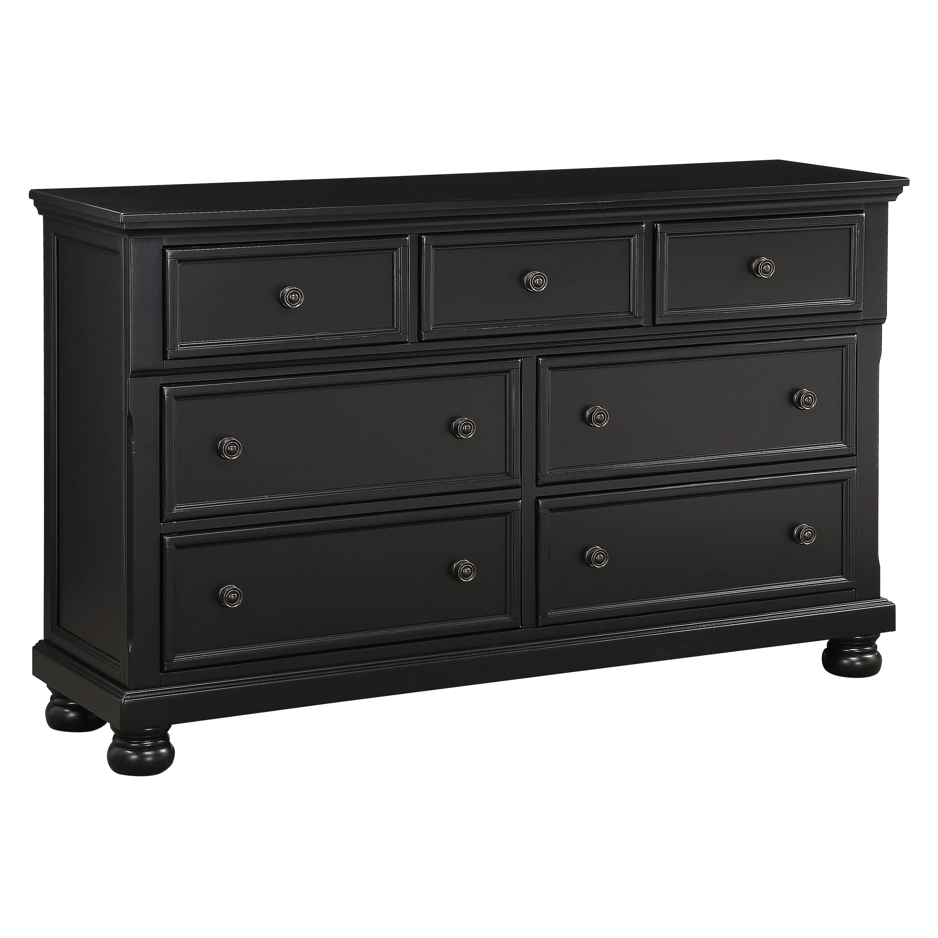 Homelegance Laurelin 1714BK-5 Dresser, Hidden Drawer - Image 2