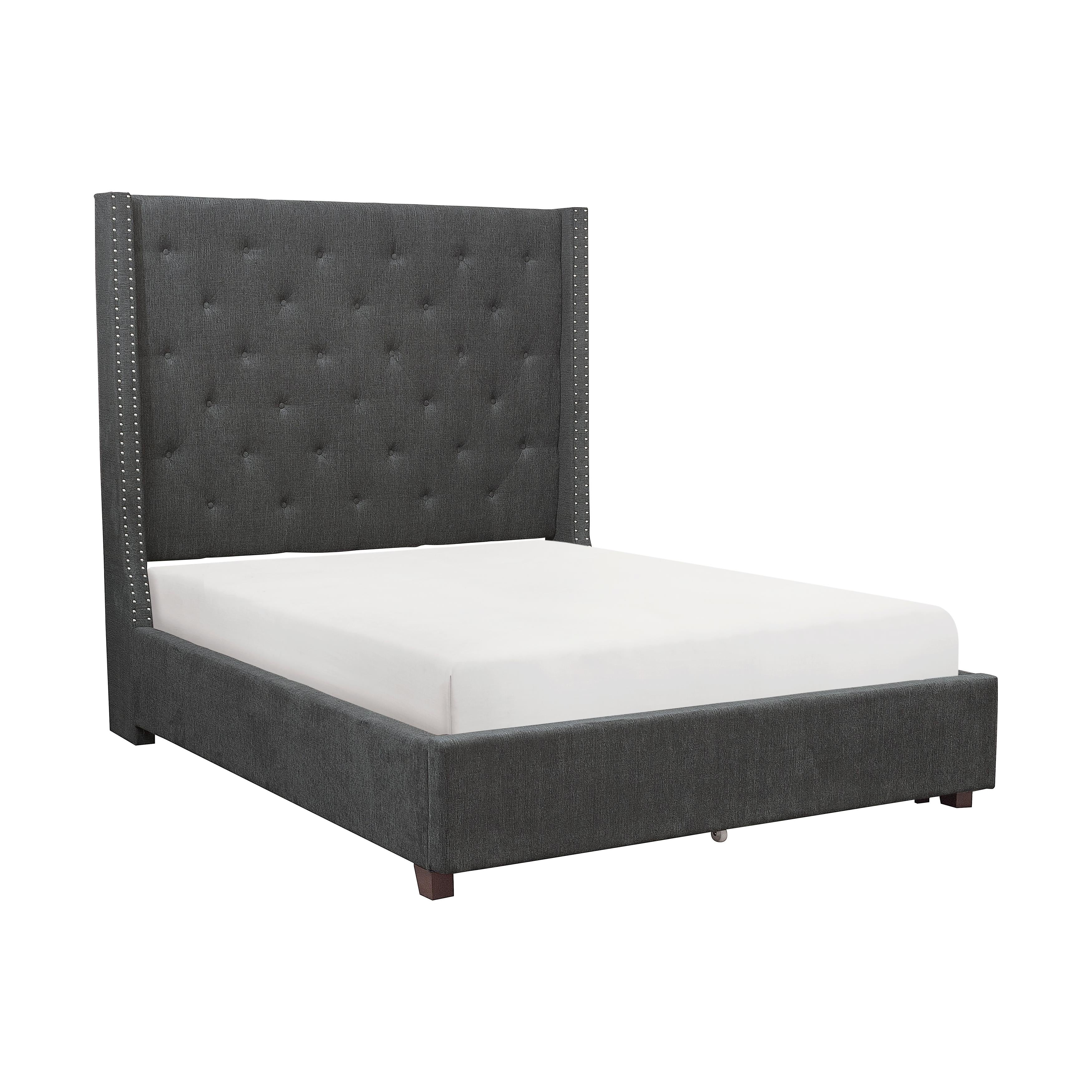 Homelegance Fairborn 5877FGY-1* Full Platform Bed - Image 2