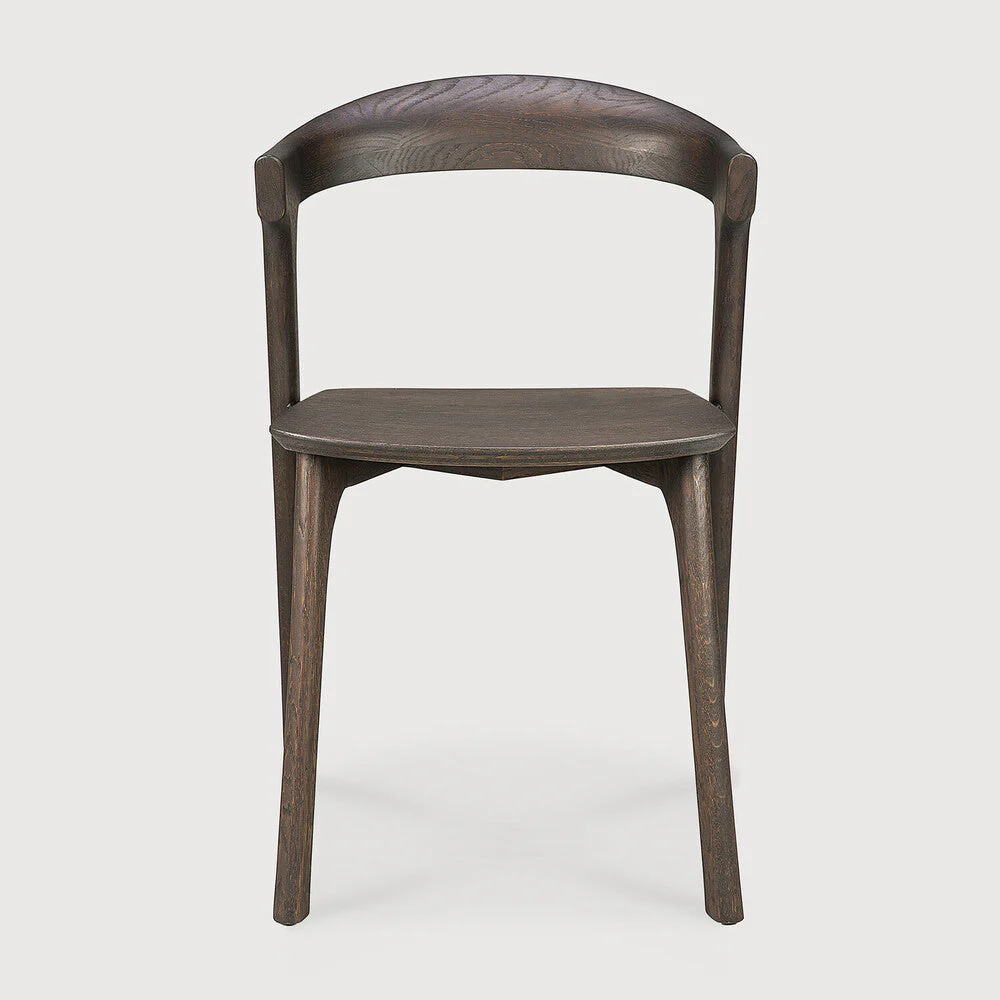 Bok Dining Chair | Varnished Oak | Brown - Image 1