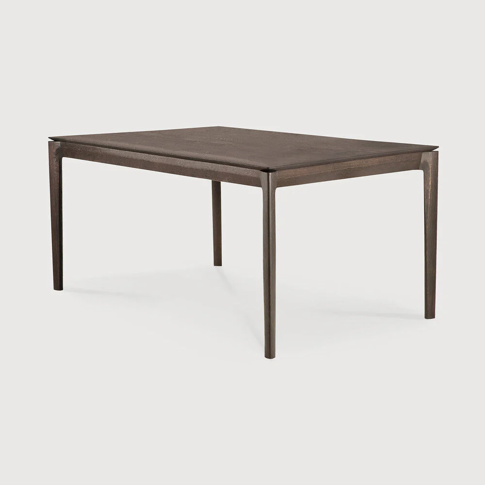 Bok Dining Table | Varnished Oak | Brown | Rectangular | 55" X 31" - Image 2