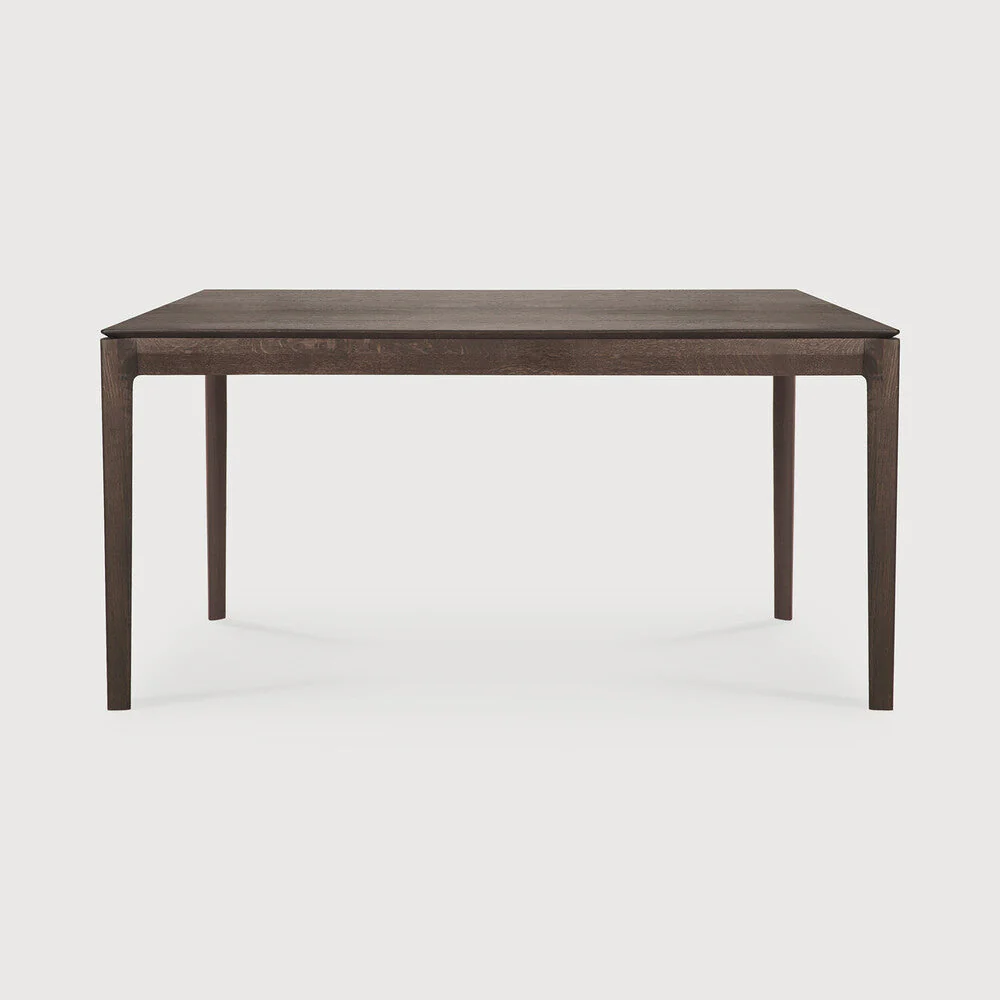 Bok Dining Table | Varnished Oak | Brown | Rectangular | 63" X 31" - Image 1