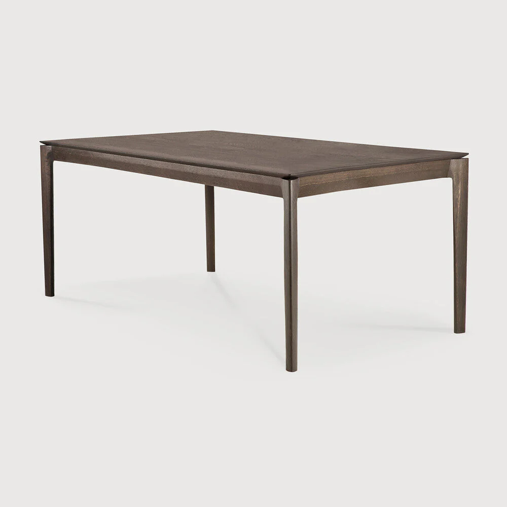 Bok Dining Table | Varnished Oak | Brown | Rectangular | 63" X 31" - Image 2