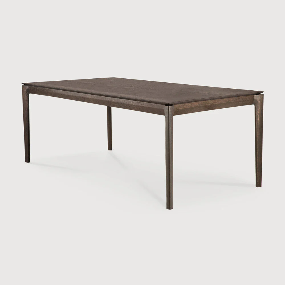 Bok Dining Table | Varnished Oak | Brown | Rectangular | 71" X 35" - Image 2