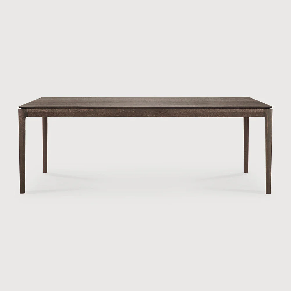 Bok Dining Table | Varnished Oak | Brown | Rectangular | 87″ X 37″