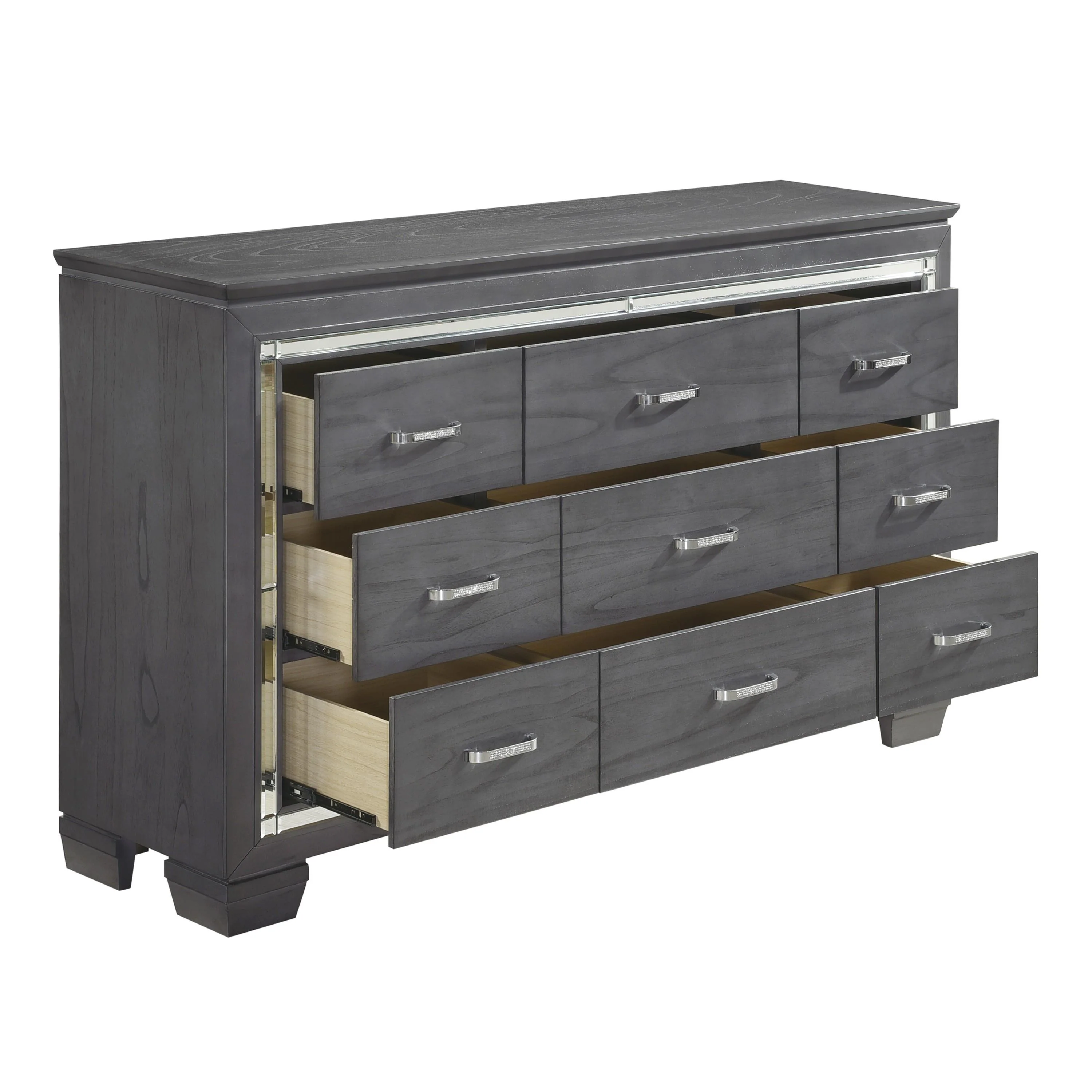 Homelegance Allura 1916GY-5 Dresser - Image 3