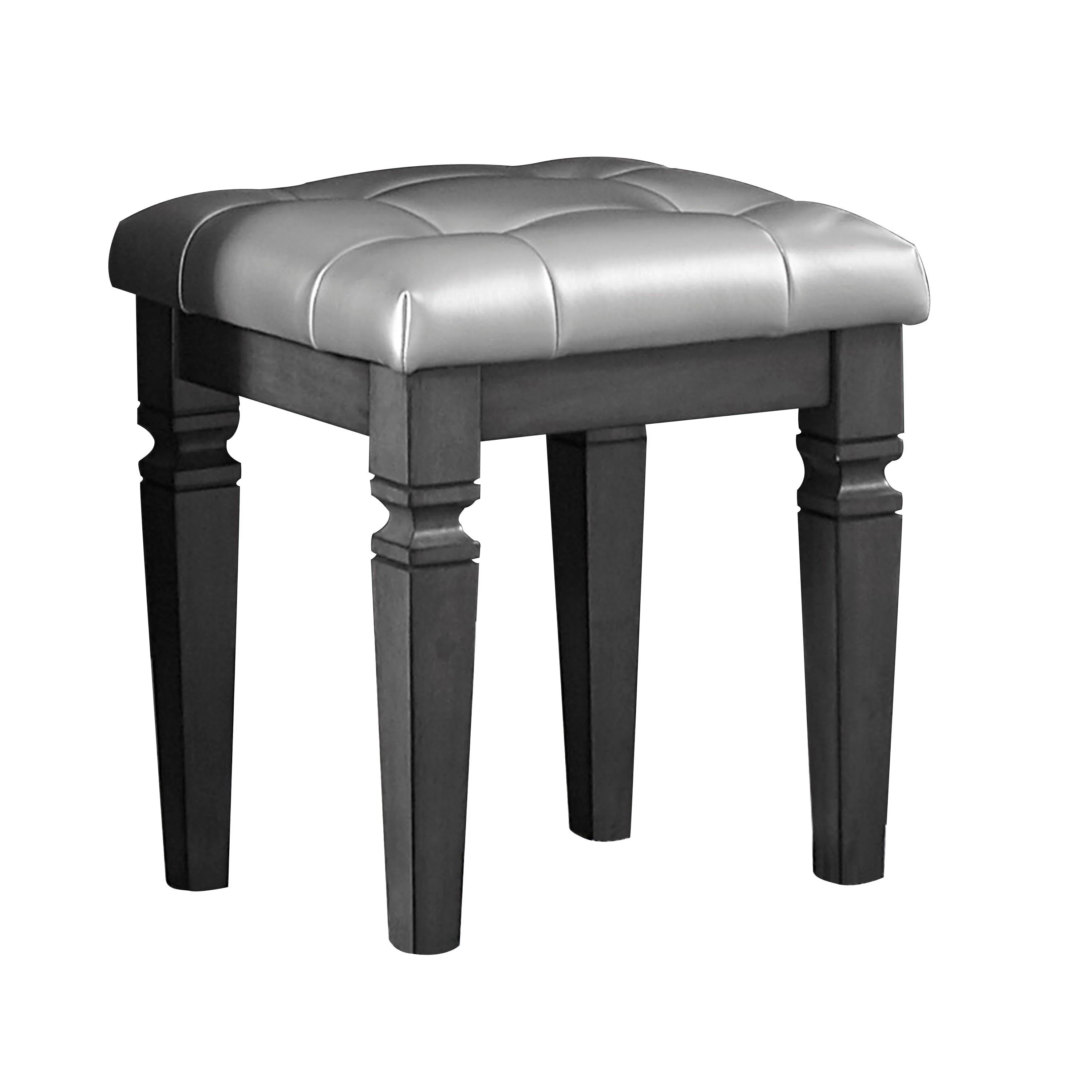 Homelegance Allura 1916GY-14 Dressing Table Stool
