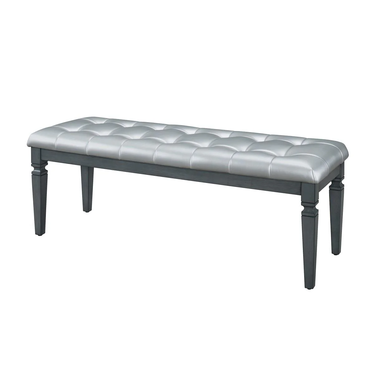 Homelegance Allura 1916GY-FBH Bed Bench - Image 2