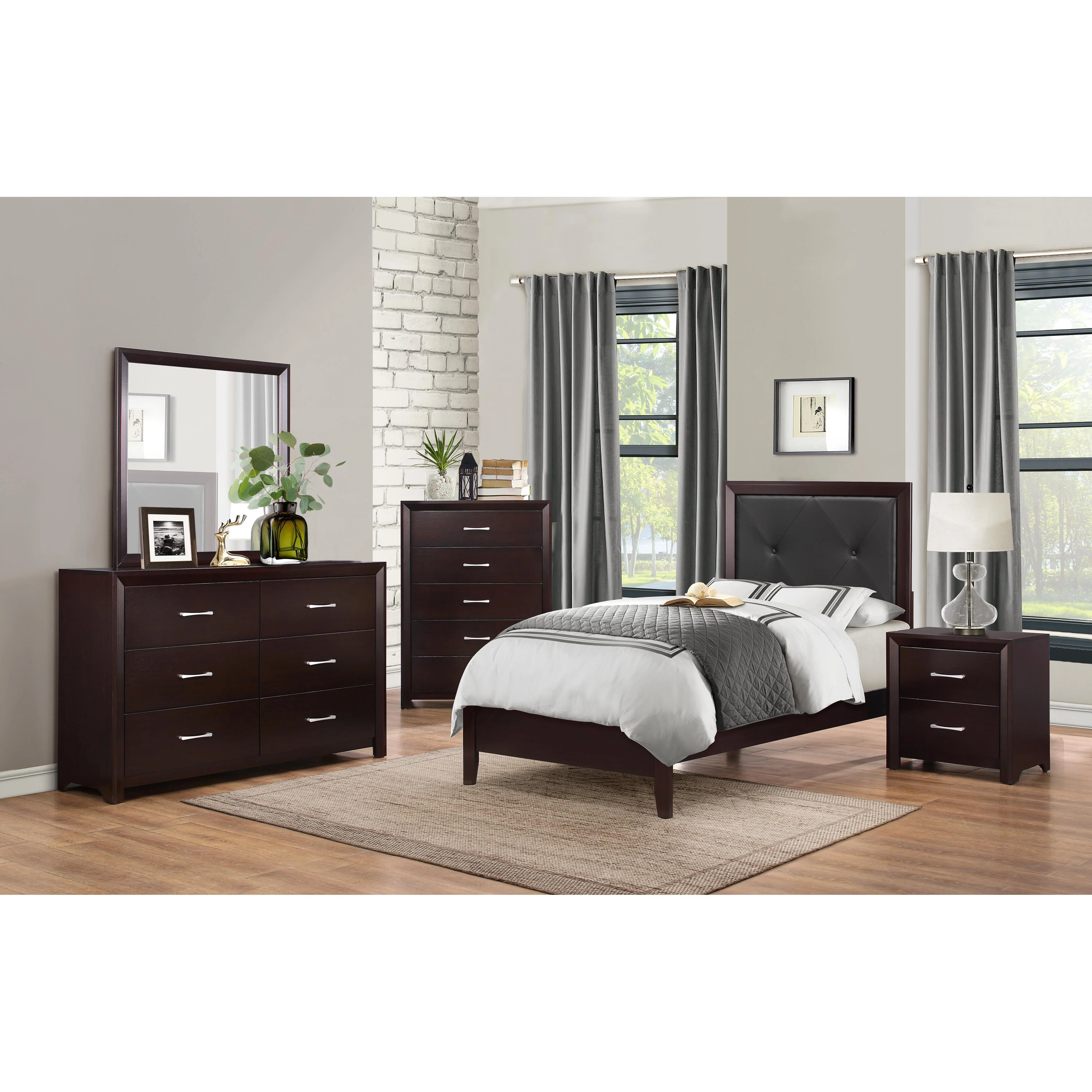 Homelegance Edina 2145T-1* Twin Bed - Image 3