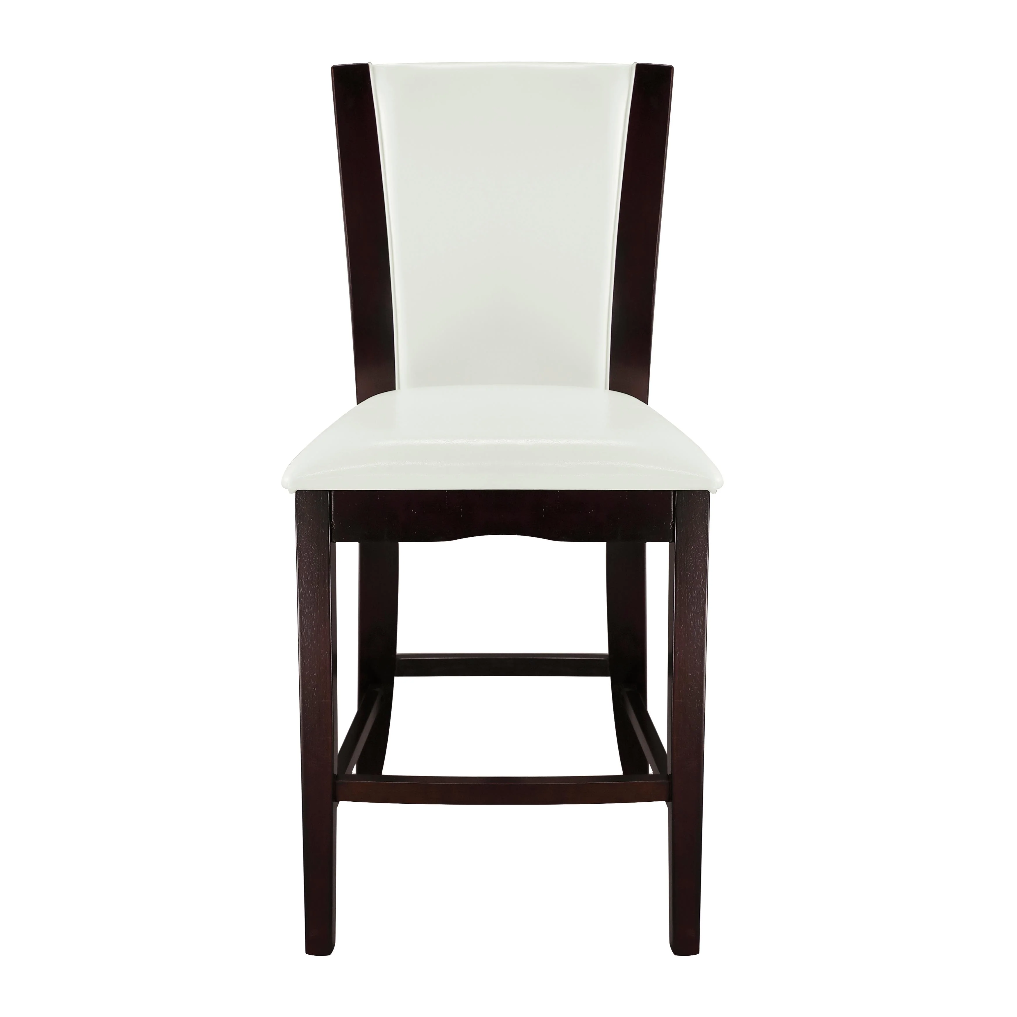 Homelegance Daisy 710-24W Counter Height Chair, White Bi-Cast Vinyl - Image 1