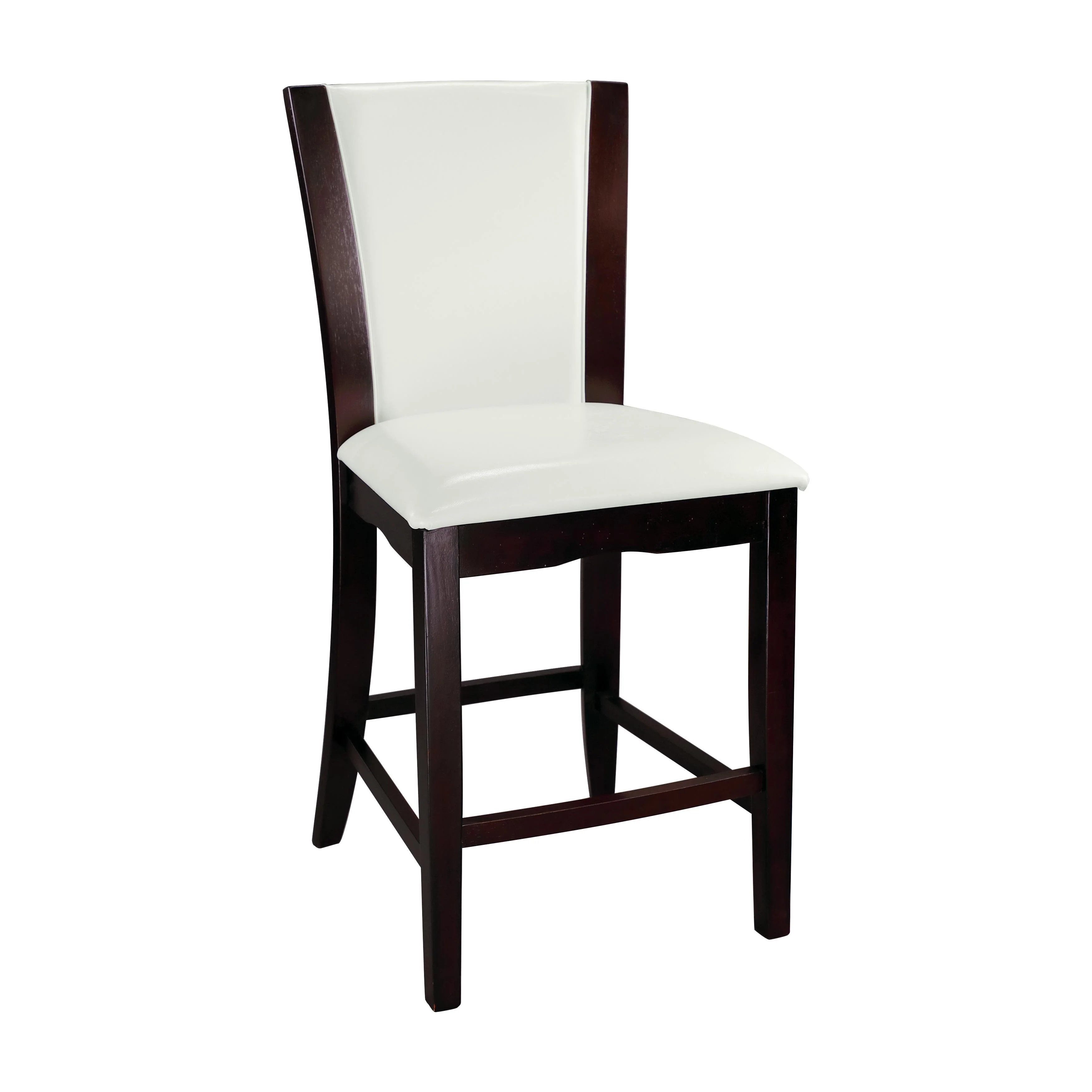 Homelegance Daisy 710-24W Counter Height Chair, White Bi-Cast Vinyl - Image 2