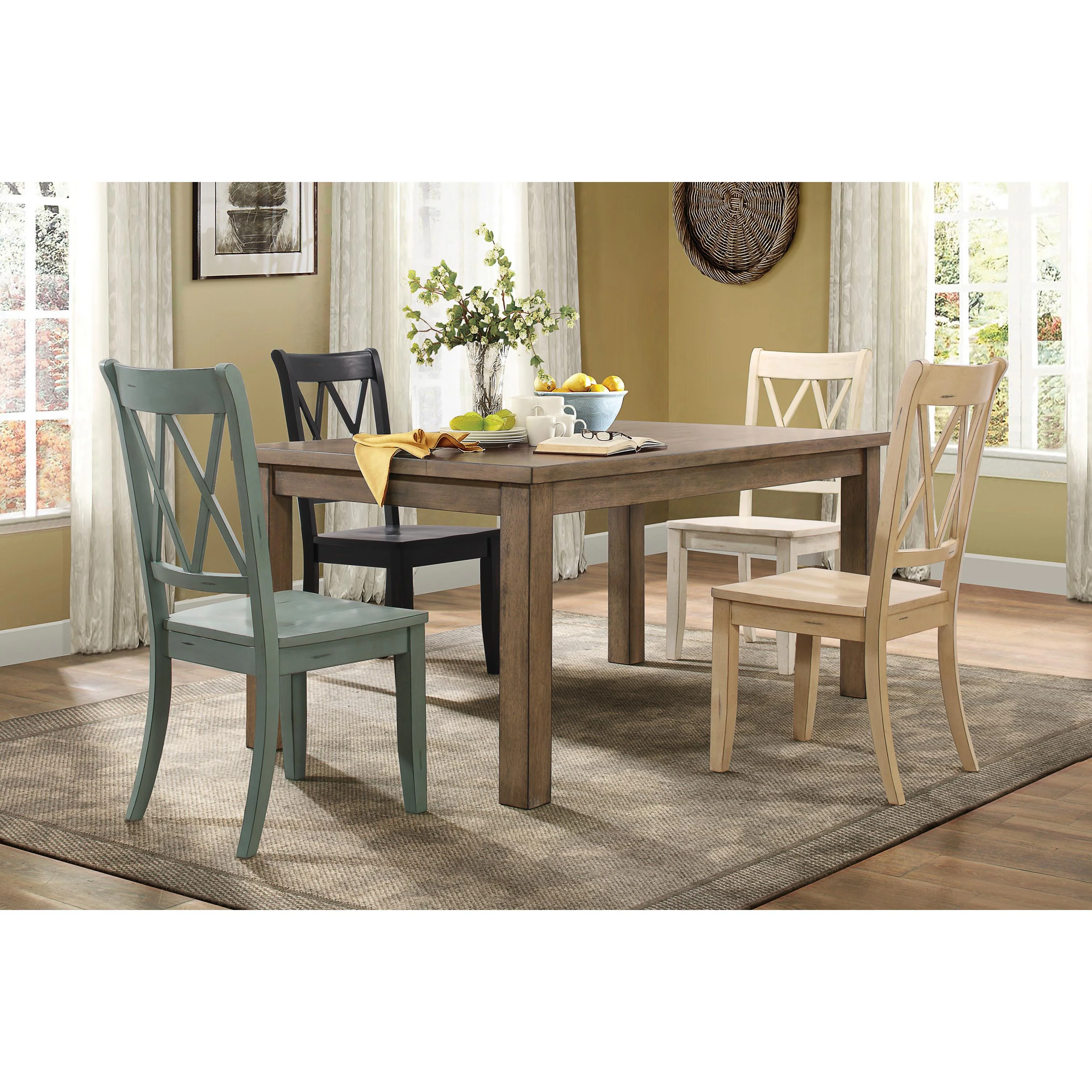 Homelegance Janina 5516WTS Side Chair, White - Image 3