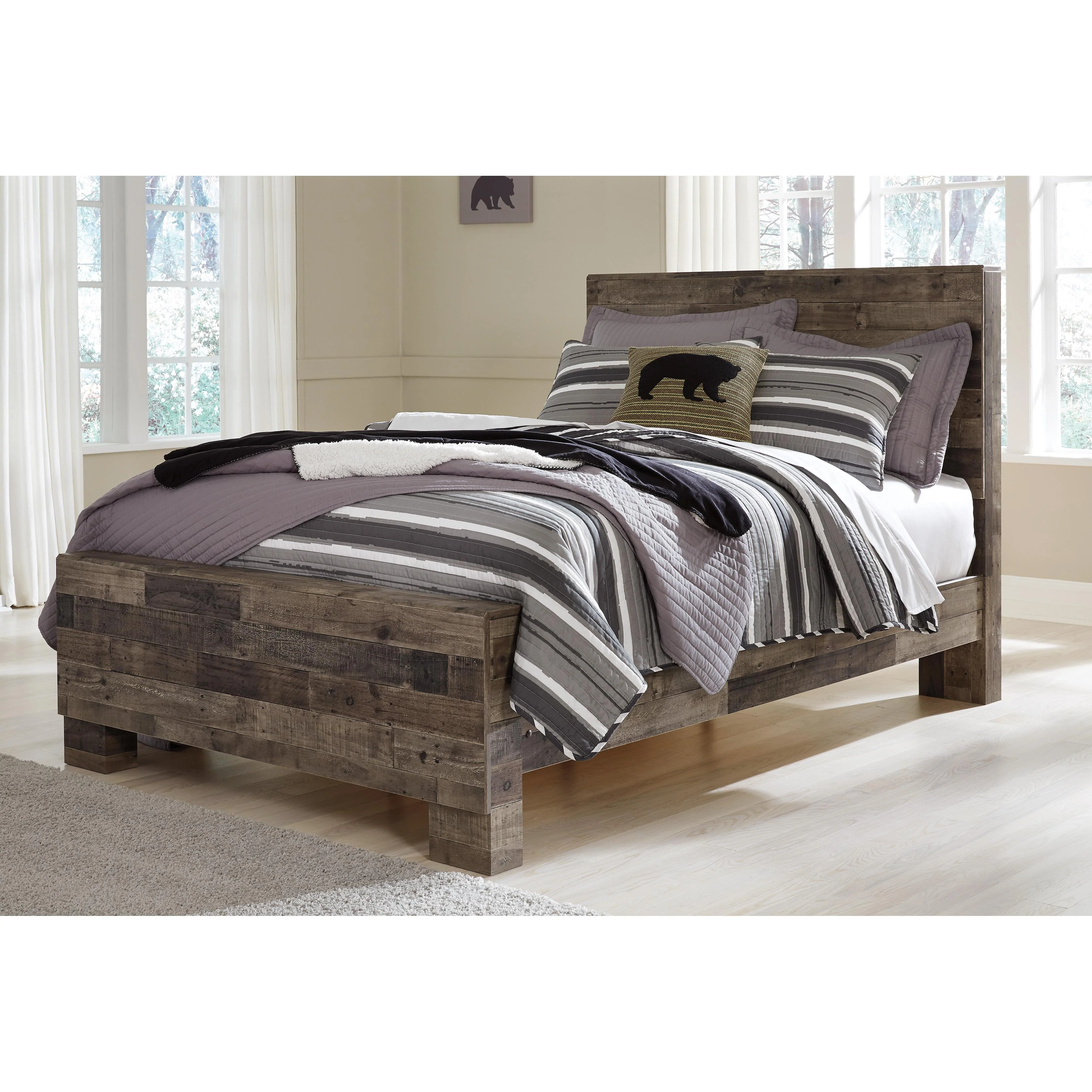 Benchcraft Derekson B200B4 Full Panel Bed - Image 2