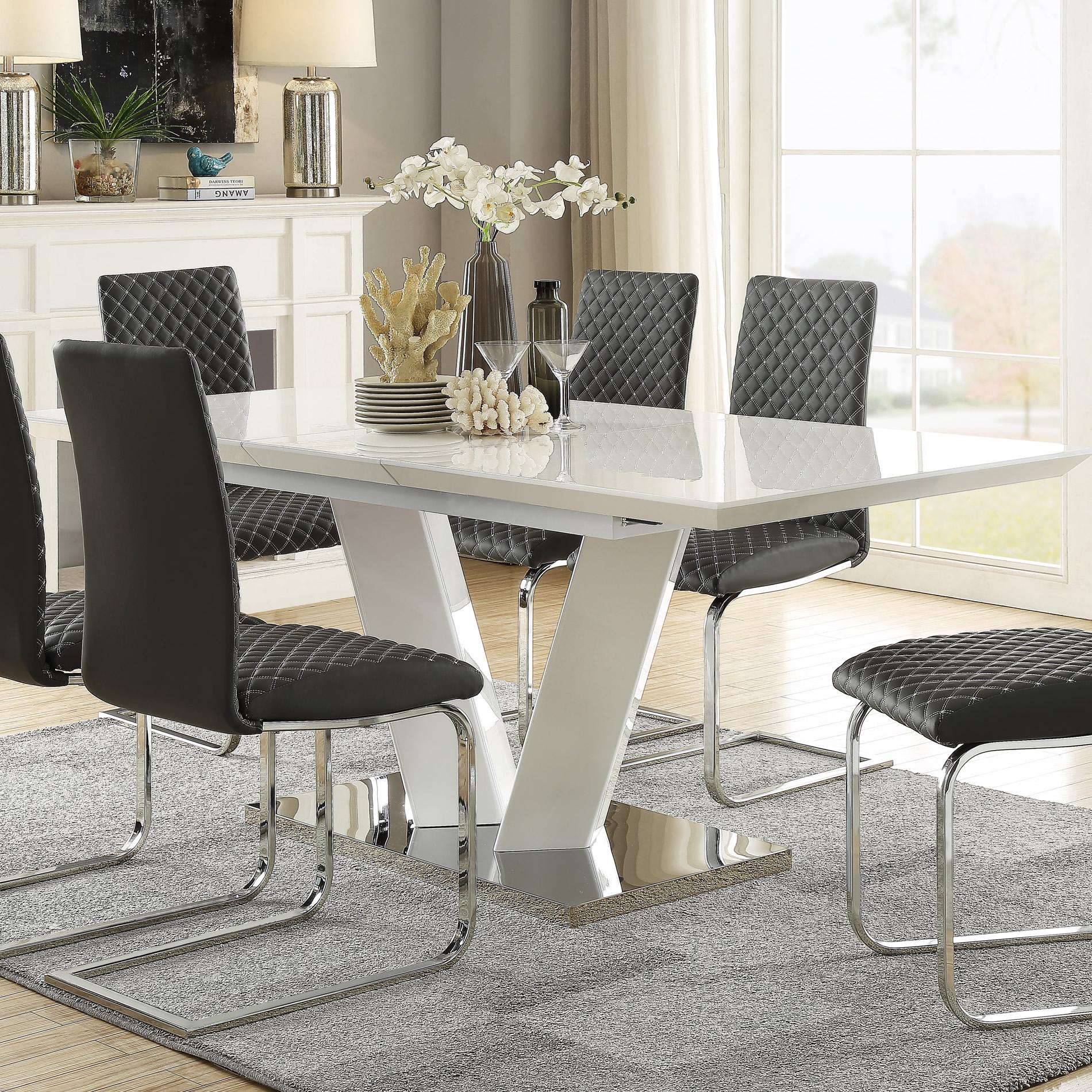 Homelegance Yannis Dining Table with Pedestal Base 5503T/5503B/5503B - Image 1
