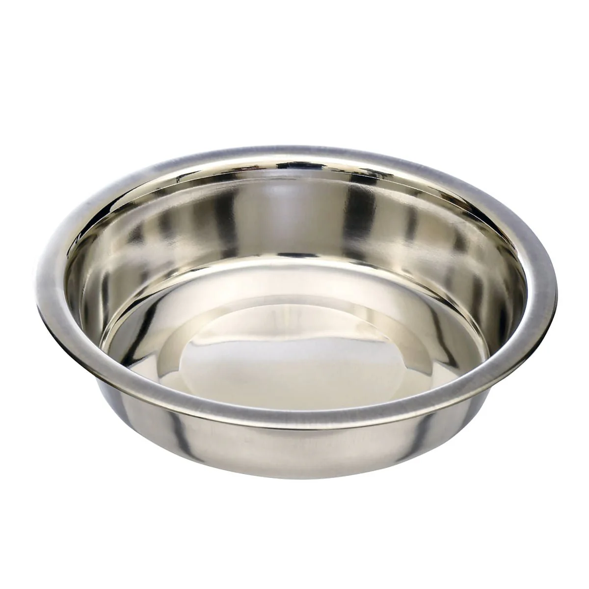 Jeffers Stainless Steel Puppy Dish, 5.25", Durable Dog Bowl, Rust-Resistant, Chew-Safe, Easy-Clean Puppy Feeding Dish - Image 1