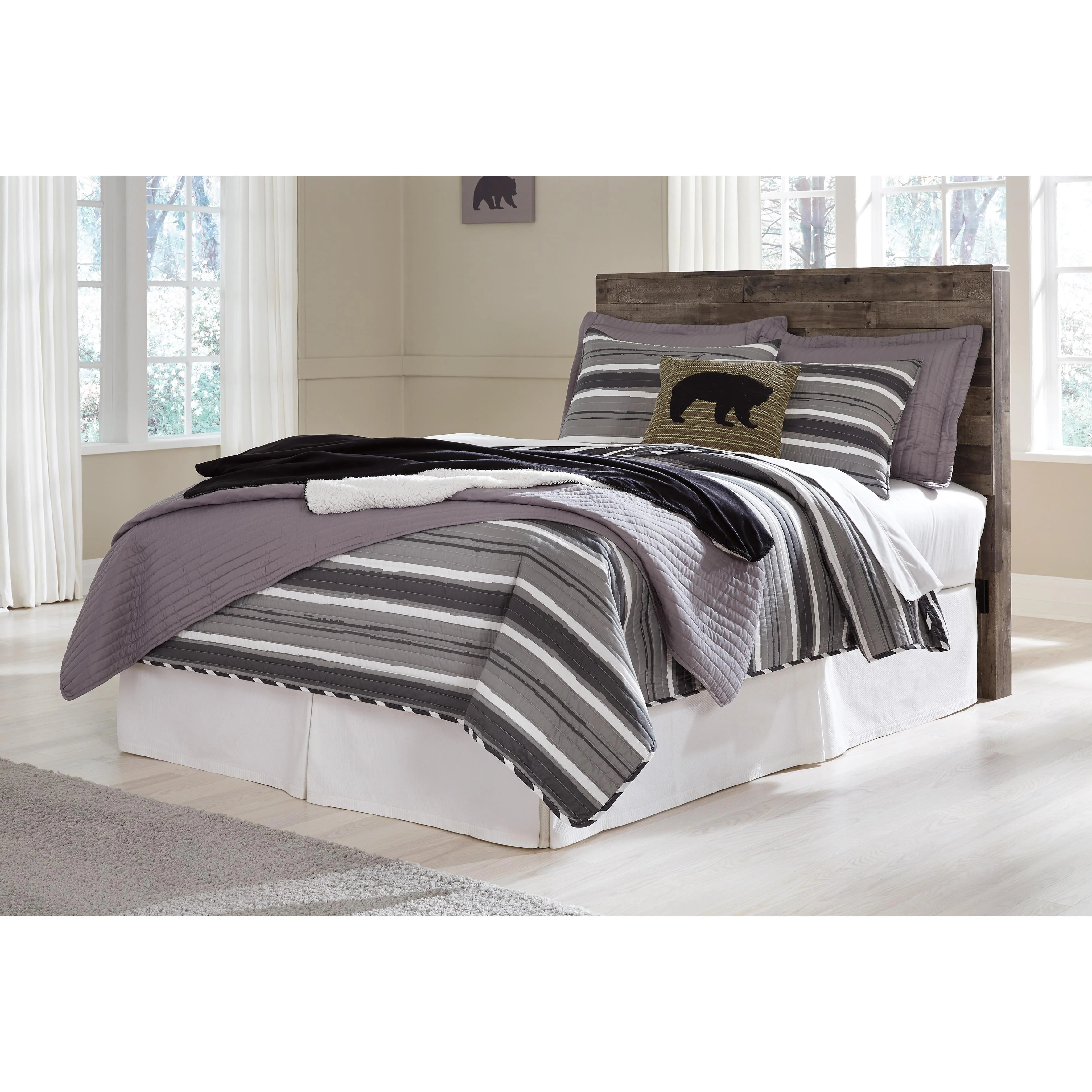 Benchcraft Derekson B200-87 Full Panel Headboard - Image 2
