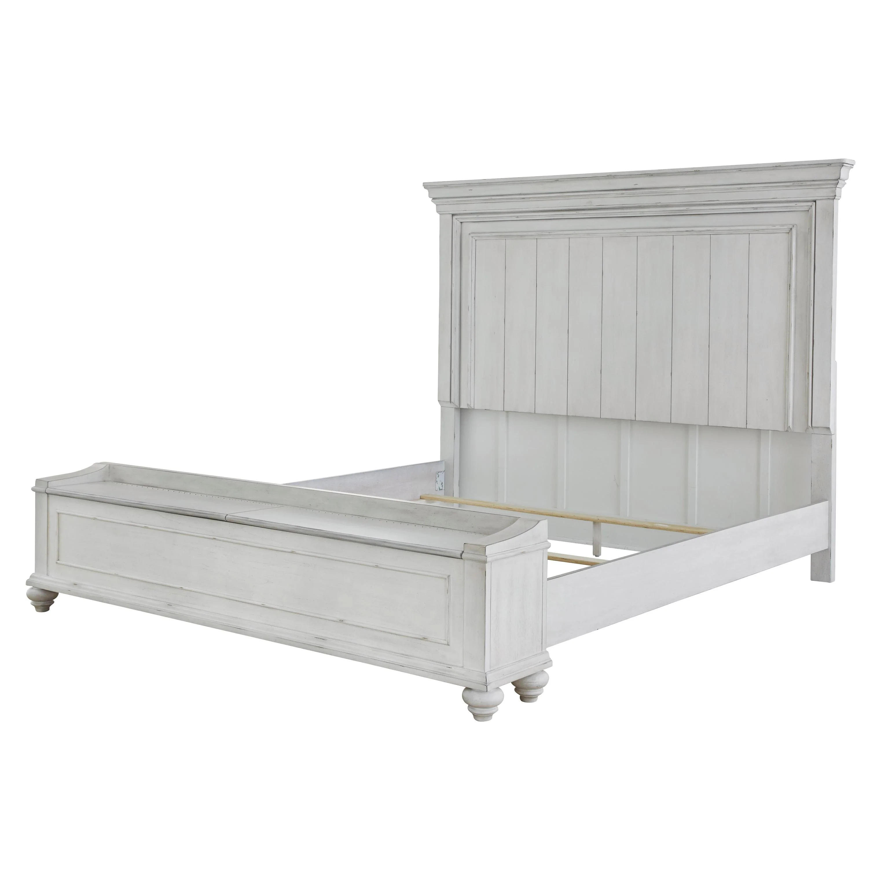 Benchcraft Kanwyn Queen Panel Bed with Storage B777-57/B777-54S/B777-96 - Image 3