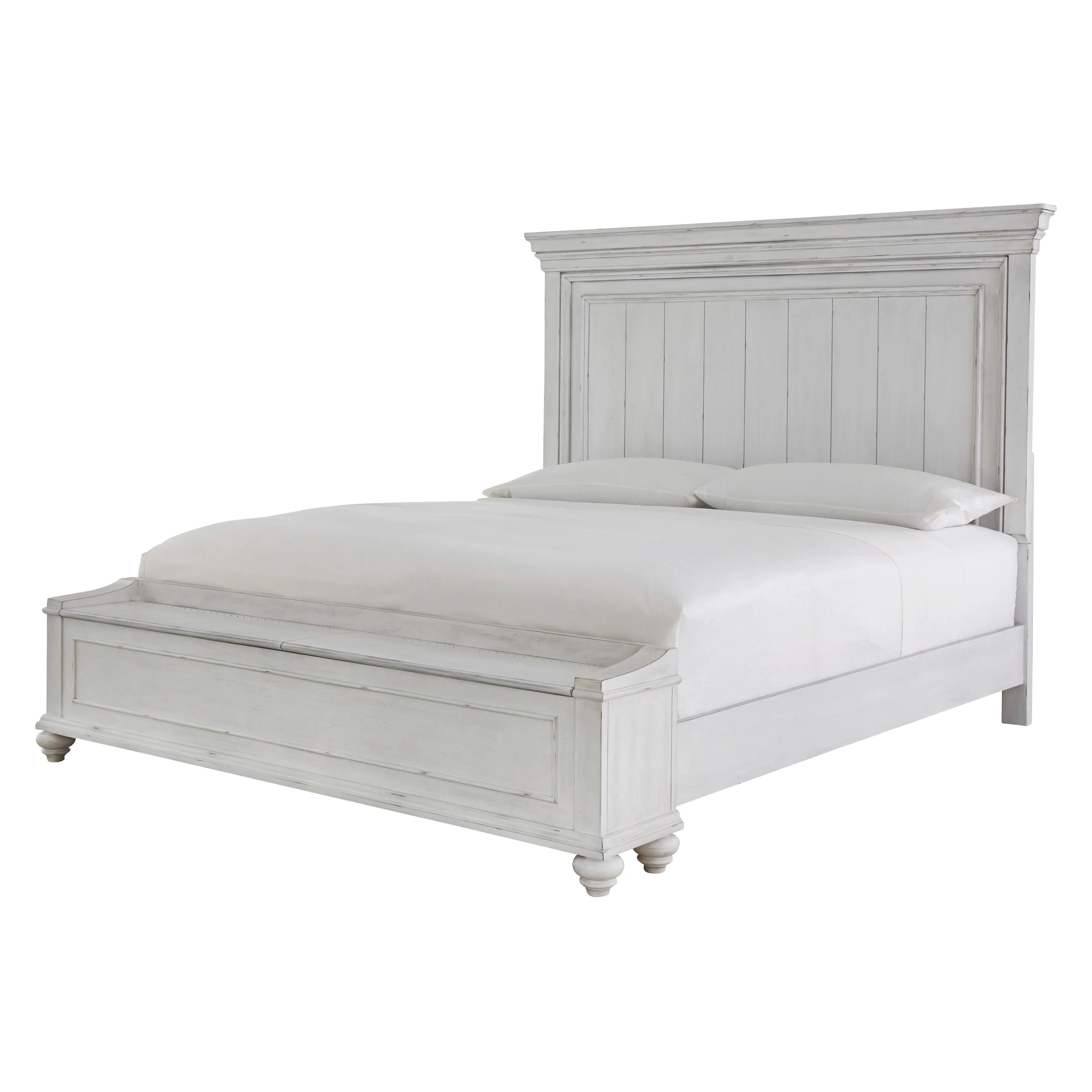 Benchcraft Kanwyn King Panel Bed with Storage B777-58/B777-56S/B777-97 - Image 1