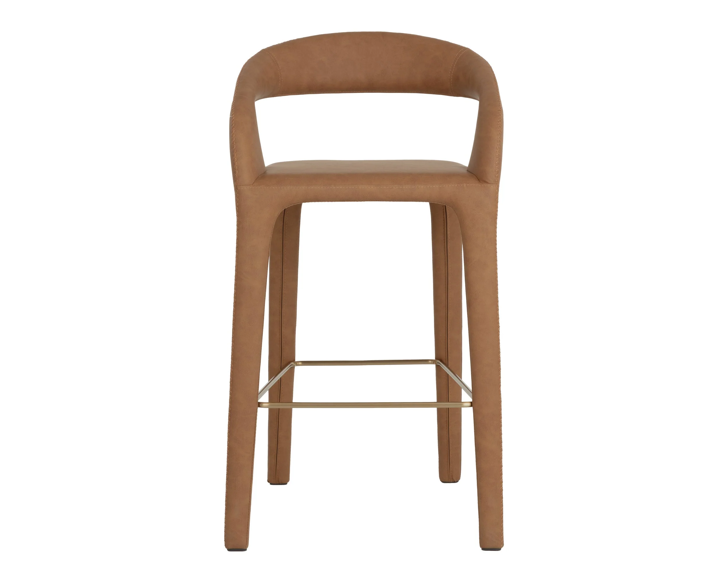 Atika Barstool - Milliken Cognac - Image 2